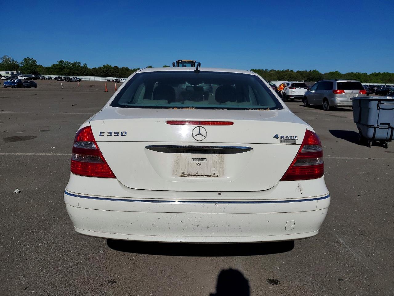 2006 Mercedes-benz E 350 4matic White vin: WDBUF87J06X197375