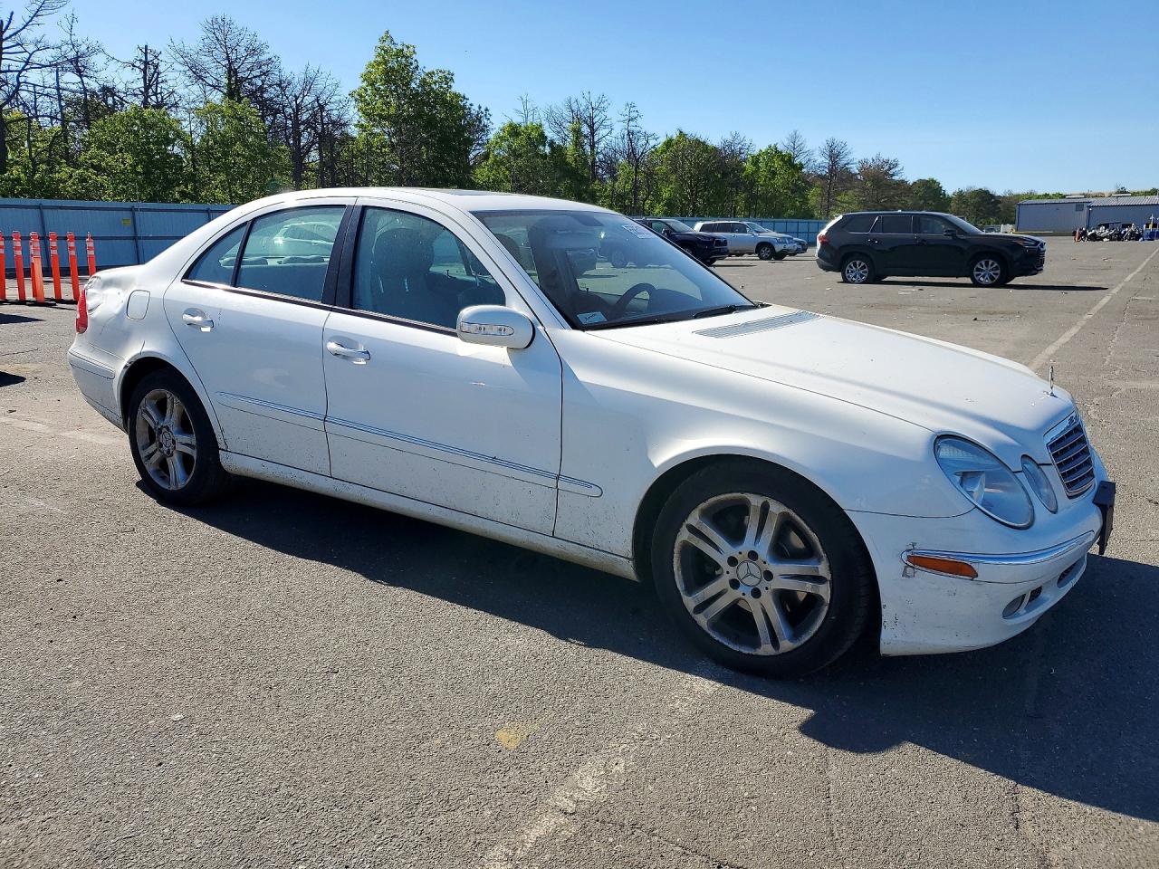 2006 Mercedes-benz E 350 4matic White vin: WDBUF87J06X197375