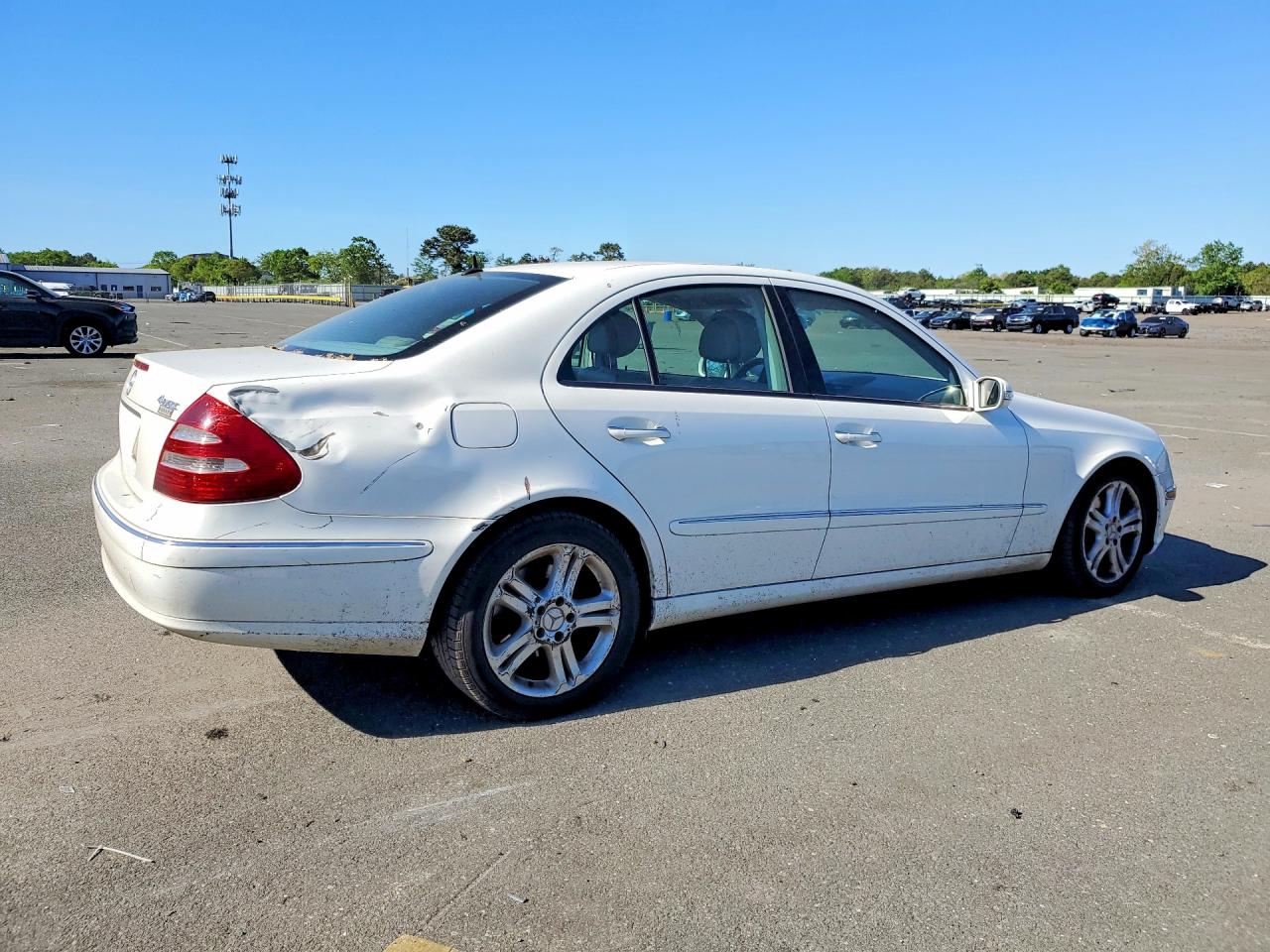 2006 Mercedes-benz E 350 4matic White vin: WDBUF87J06X197375
