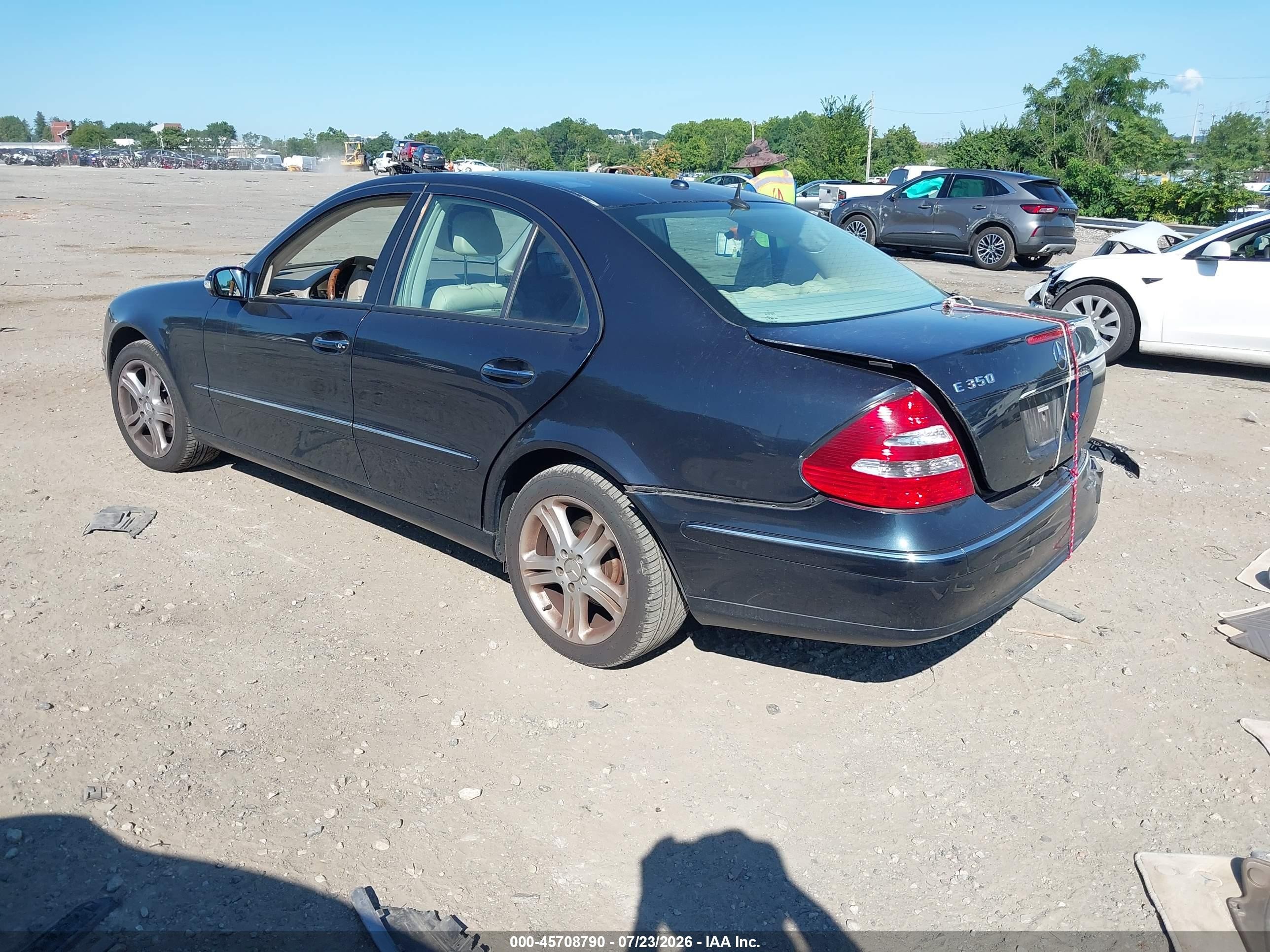 2006 Mercedes-benz E 350 4matic Black vin: WDBUF87J06X197974
