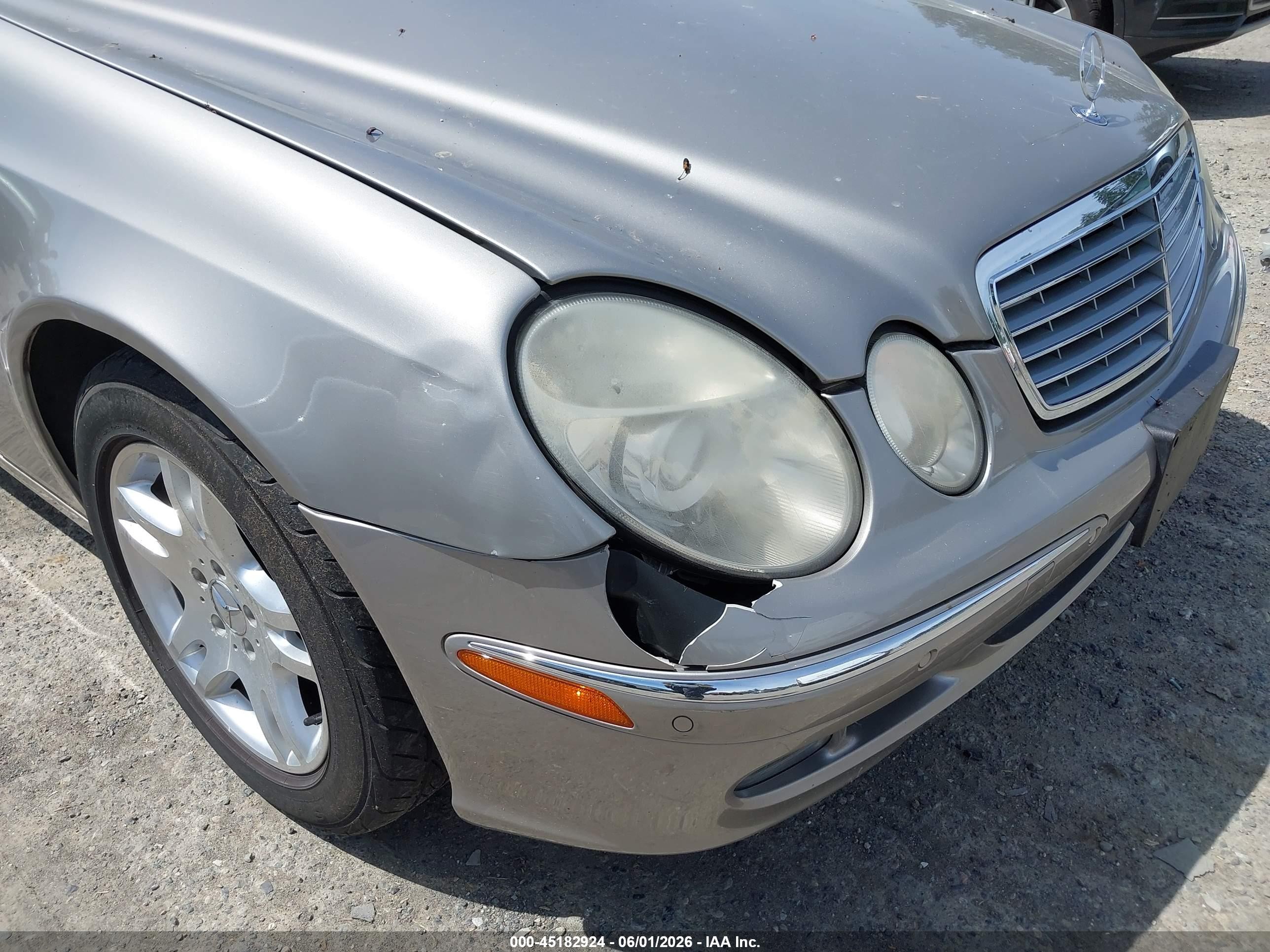 2006 Mercedes-benz E 350 4matic Бежевый vin: WDBUF87J26X187429