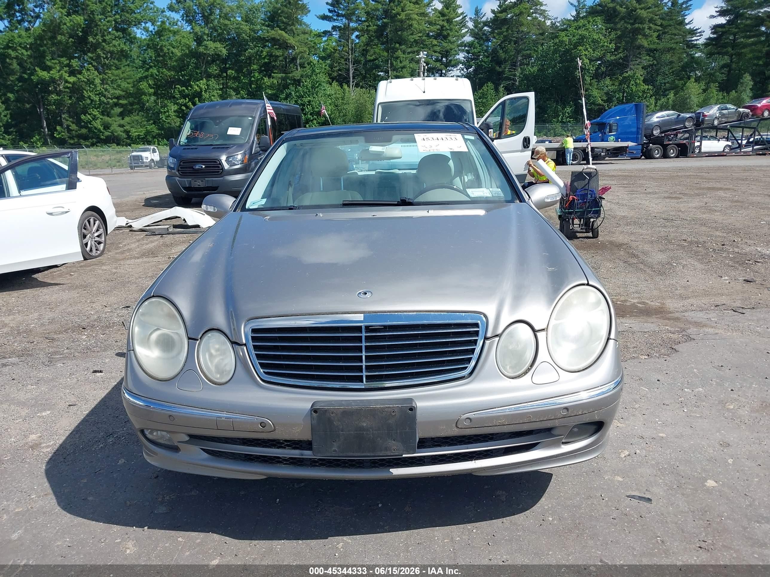 2006 Mercedes-benz E 350 4matic Silver vin: WDBUF87J26X205556
