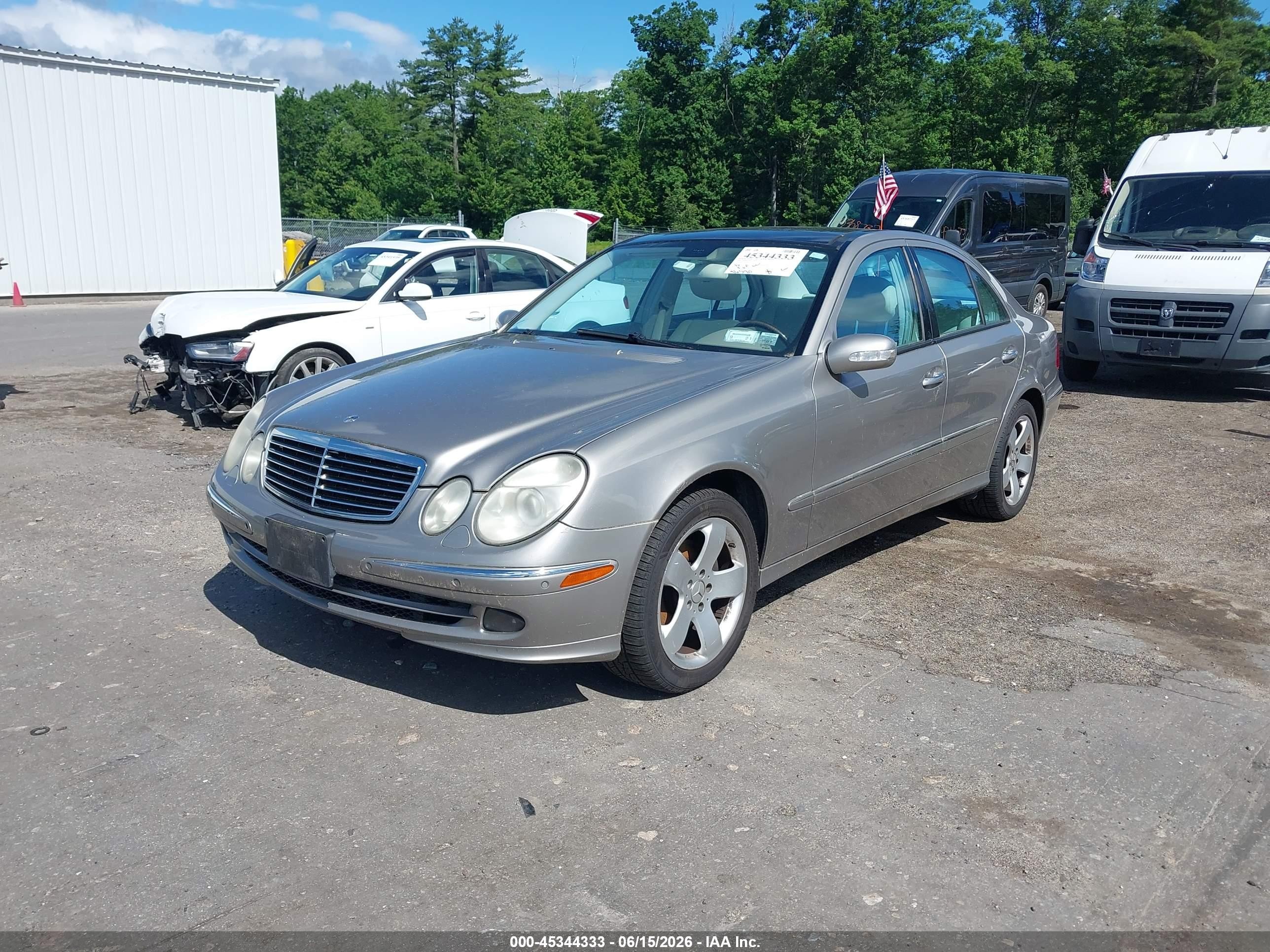 2006 Mercedes-benz E 350 4matic Silver vin: WDBUF87J26X205556