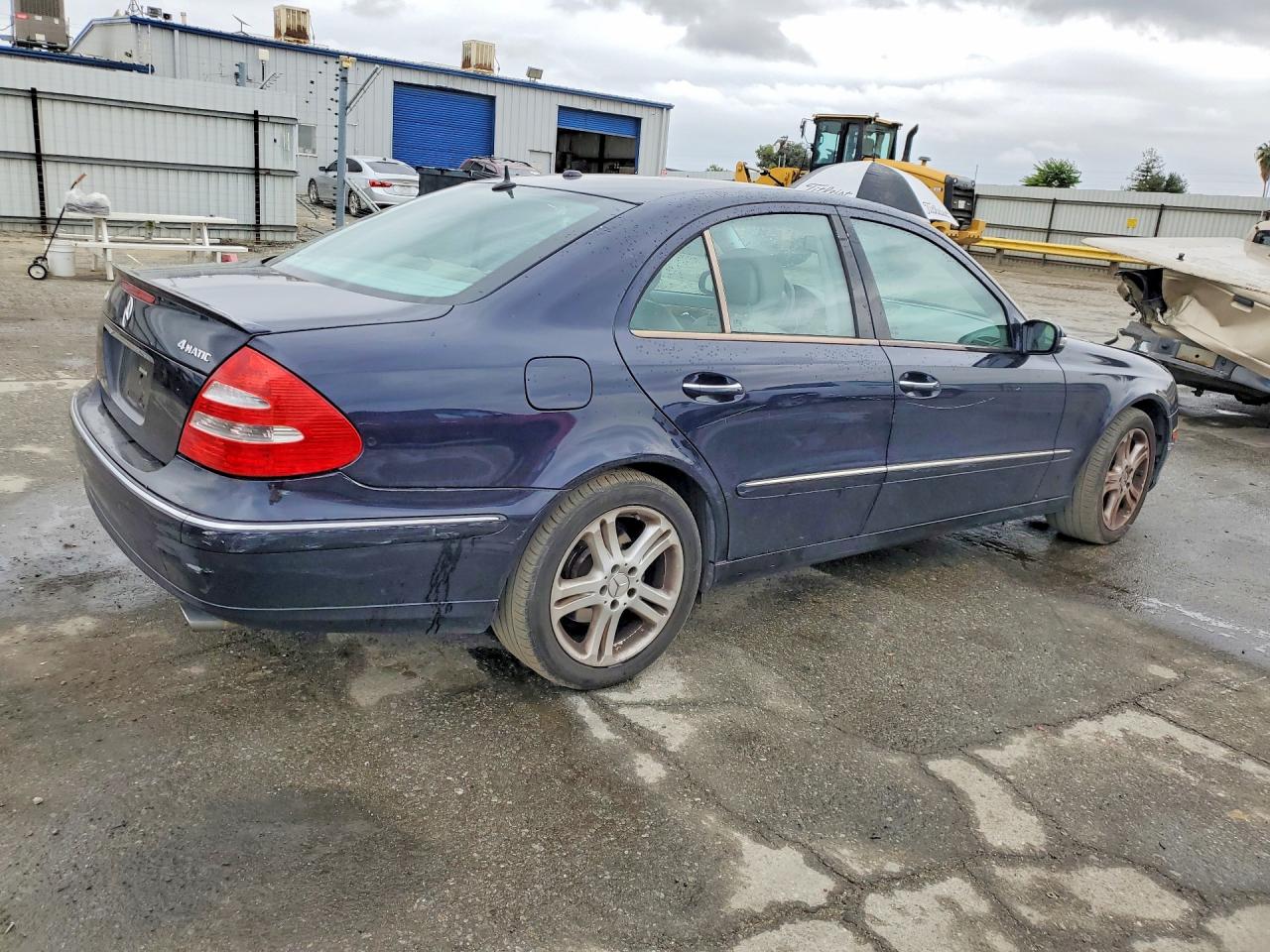 2006 Mercedes-benz E 350 4matic Blue vin: WDBUF87J26X207629