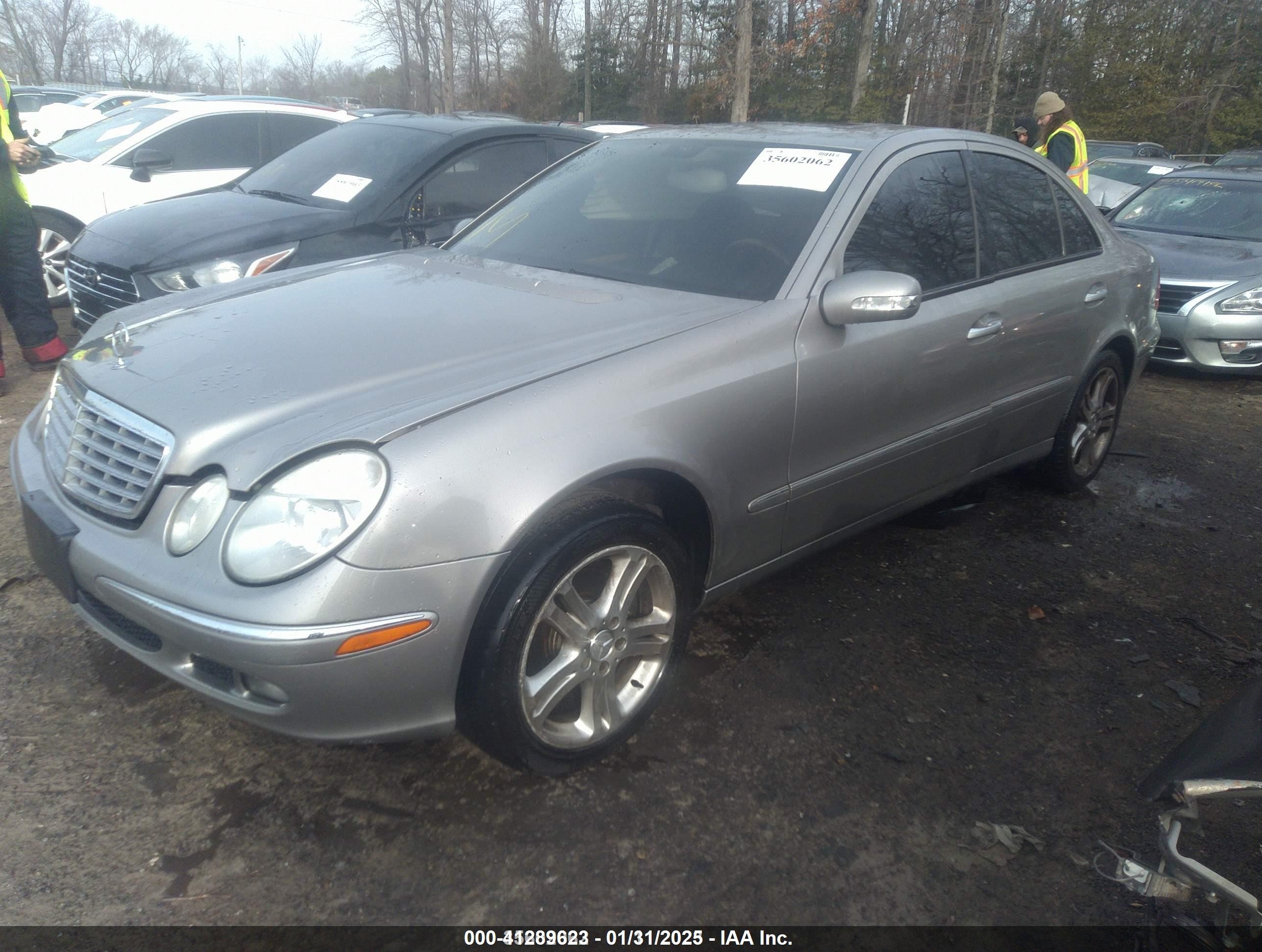 2006 Mercedes-benz E 350 4matic Серый vin: WDBUF87J46X204392