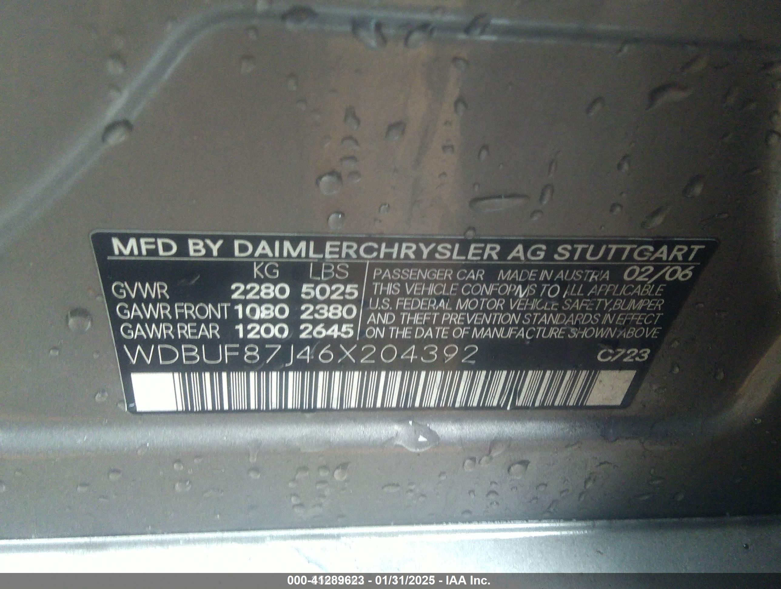 2006 Mercedes-benz E 350 4matic Серый vin: WDBUF87J46X204392