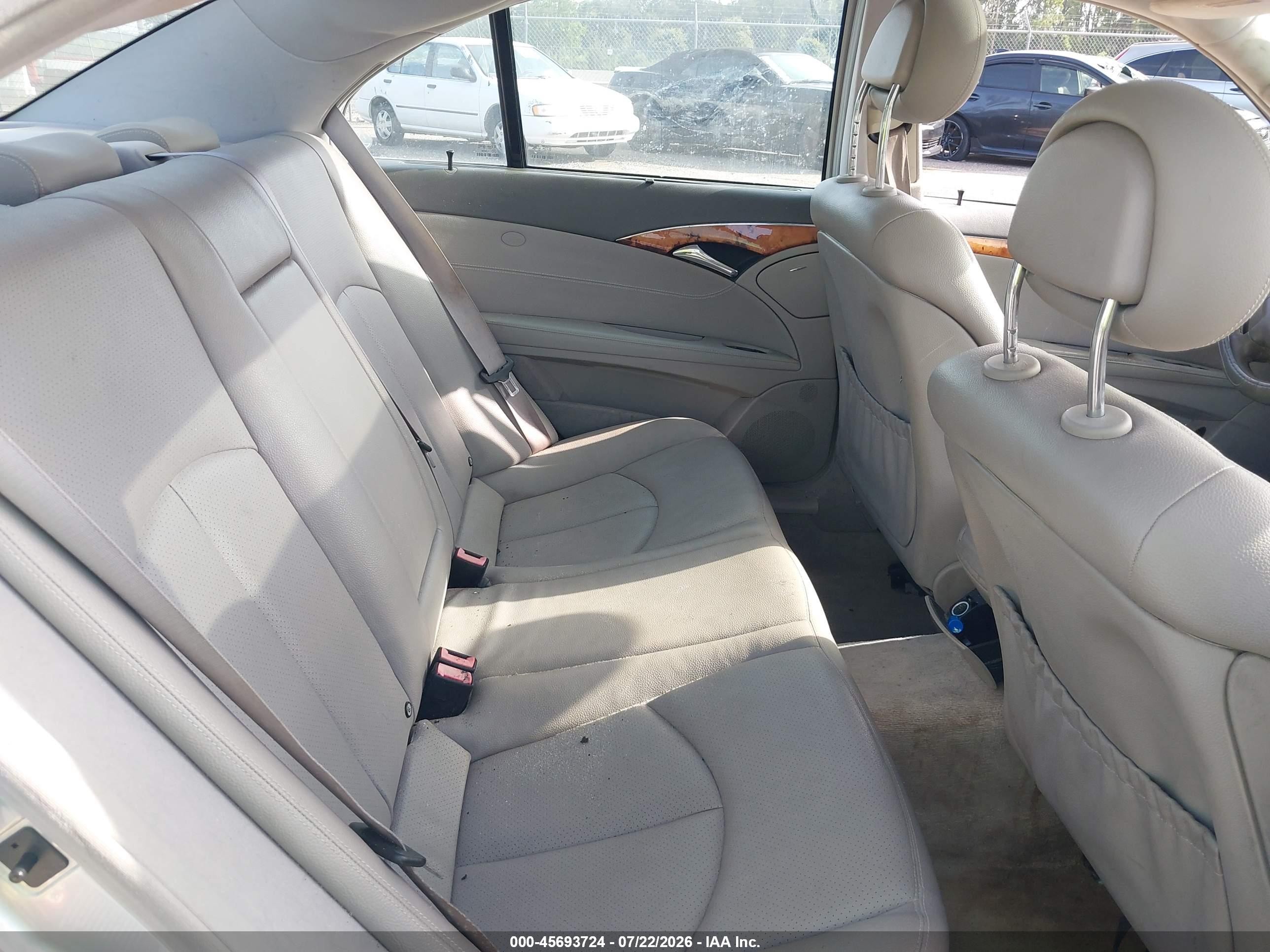 2006 Mercedes-benz E 350 4matic Silver vin: WDBUF87J56X187148