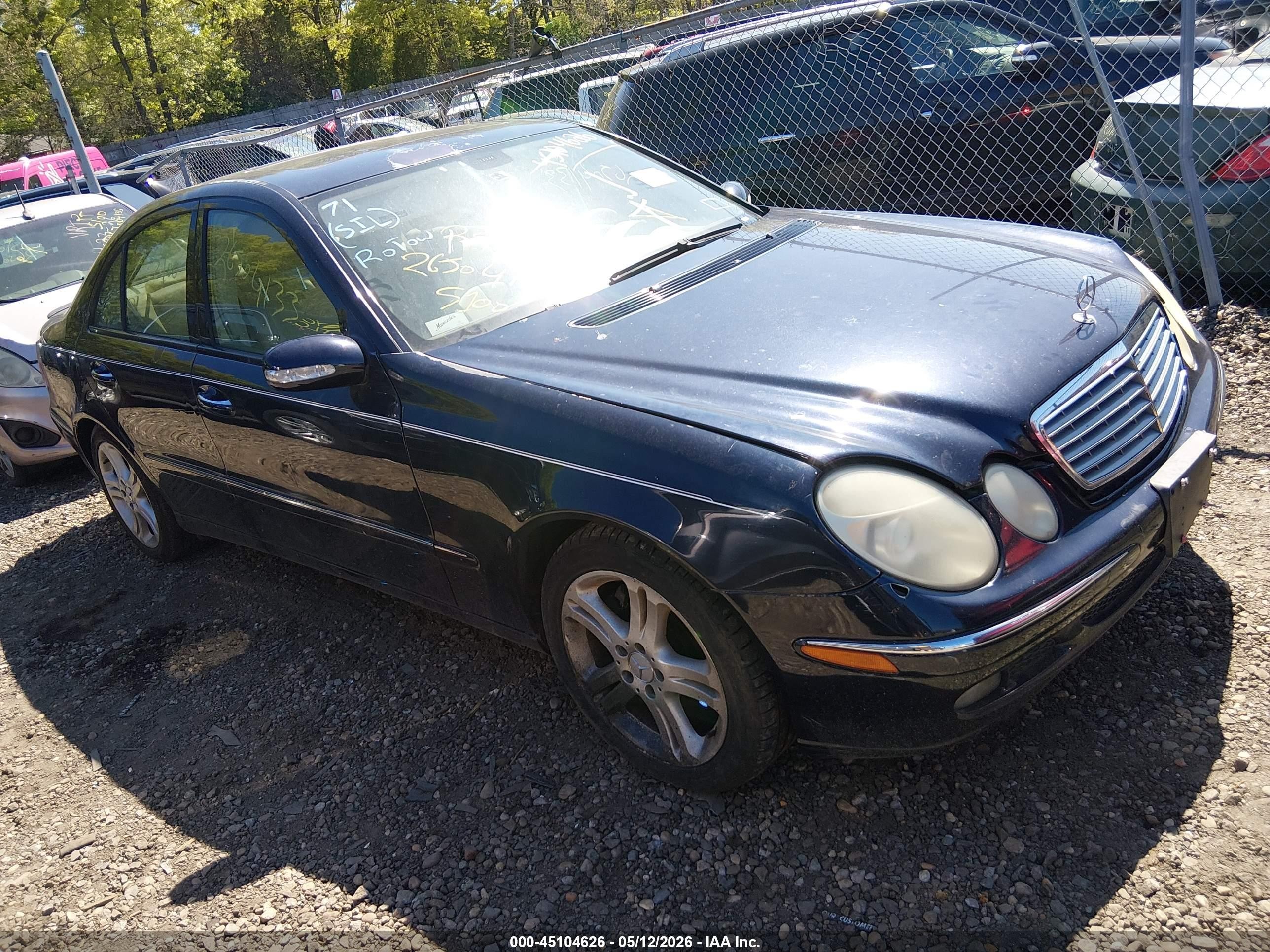 2006 Mercedes-benz E 350 4matic Синий vin: WDBUF87J66X202286