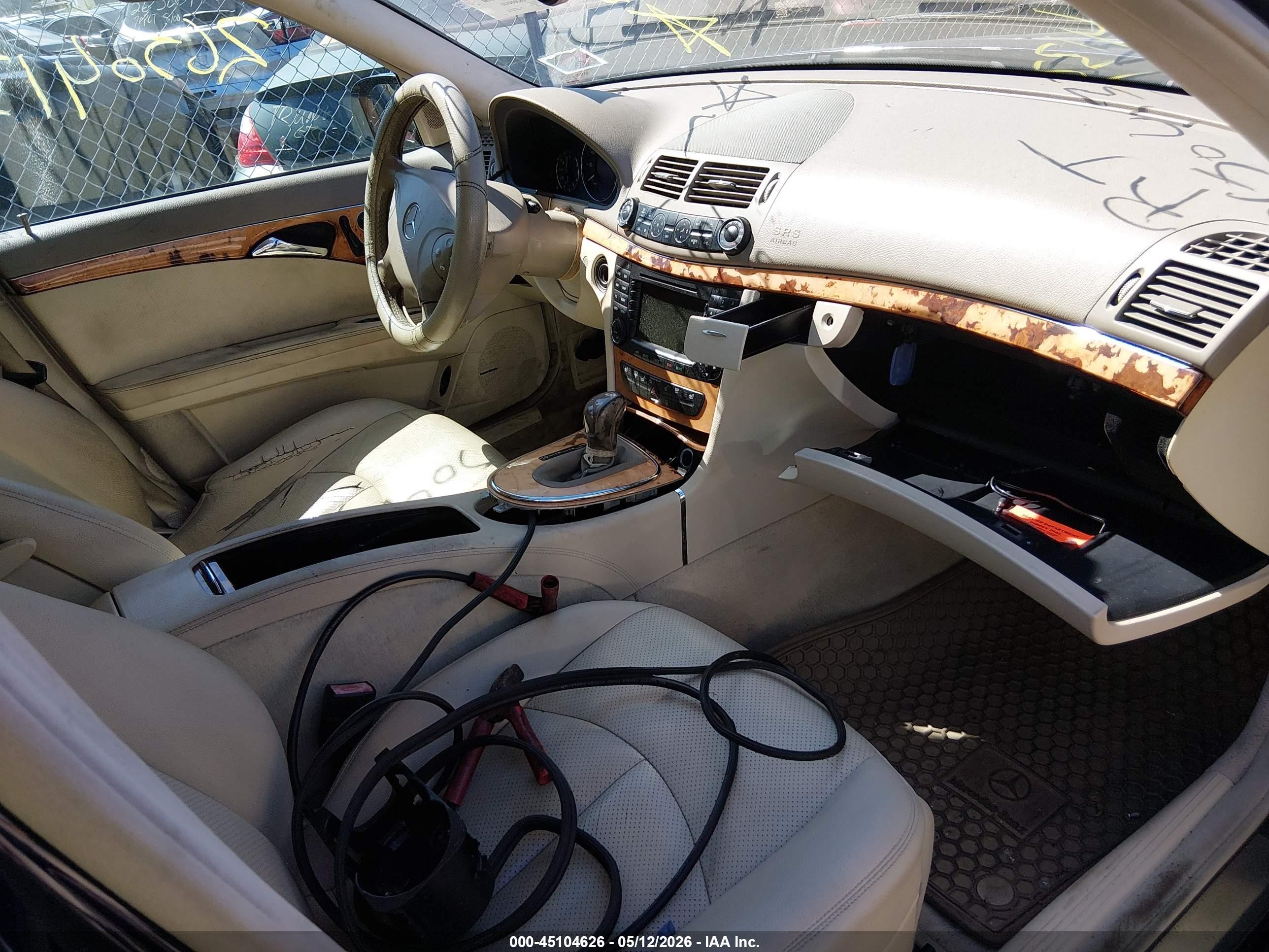 2006 Mercedes-benz E 350 4matic Синий vin: WDBUF87J66X202286