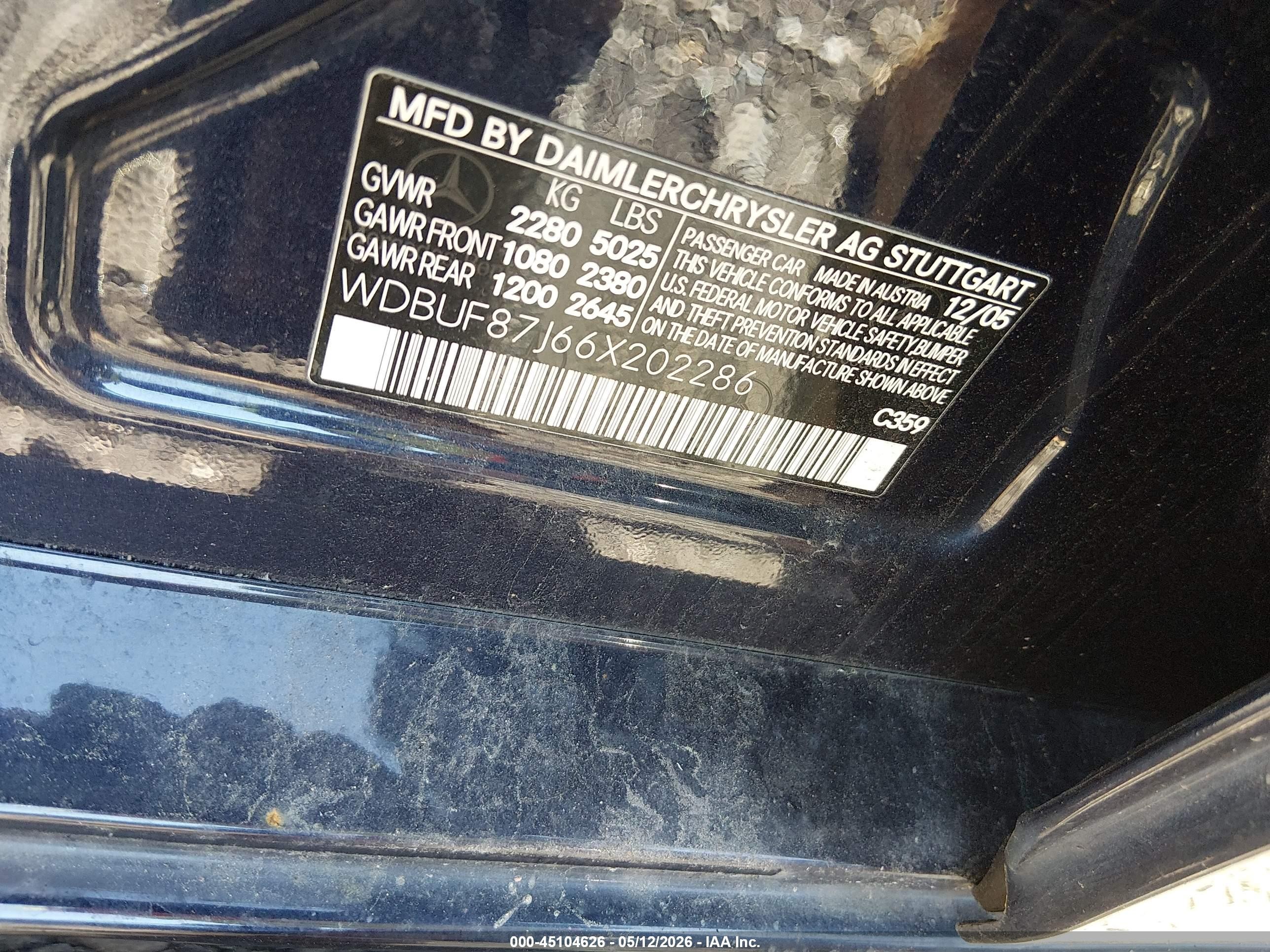 2006 Mercedes-benz E 350 4matic Синий vin: WDBUF87J66X202286