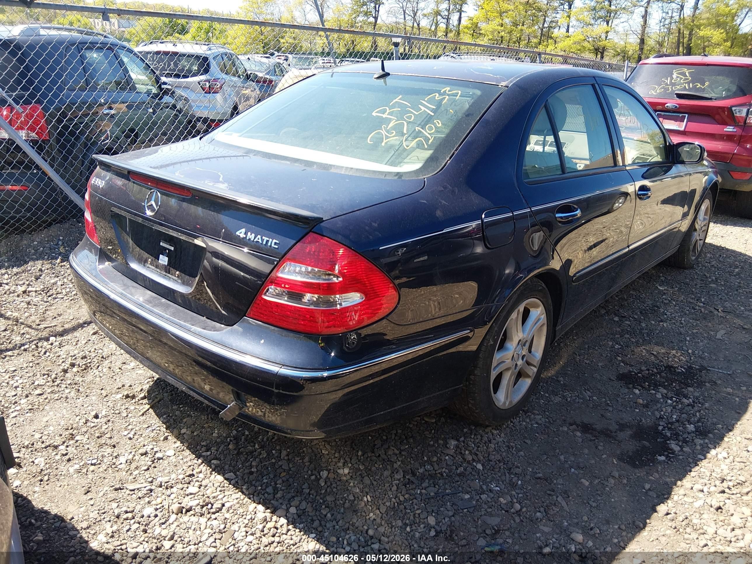 2006 Mercedes-benz E 350 4matic Синий vin: WDBUF87J66X202286