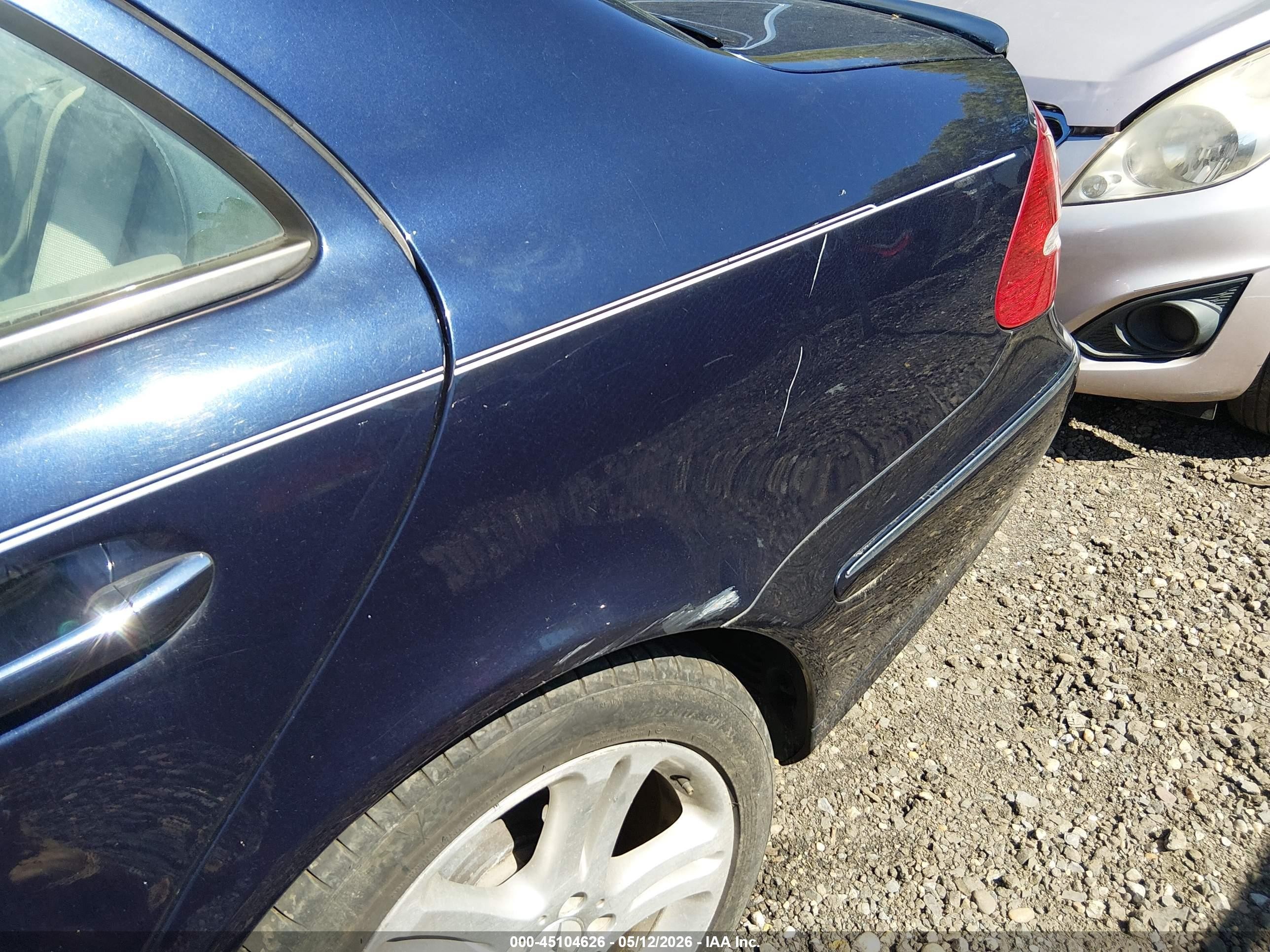 2006 Mercedes-benz E 350 4matic Синий vin: WDBUF87J66X202286