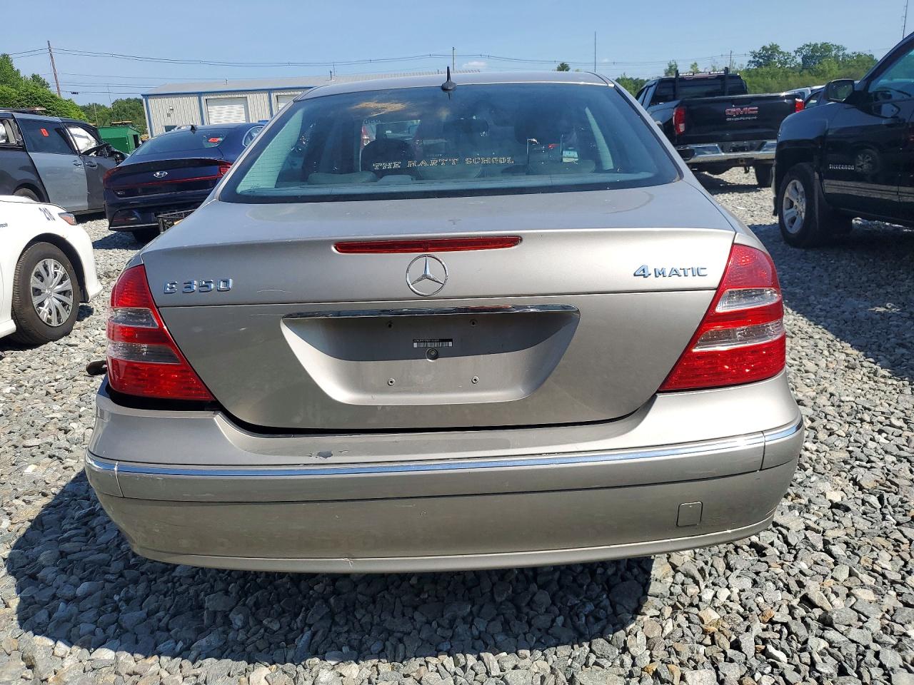 2006 Mercedes-benz E 350 4matic Gray vin: WDBUF87J76X192609