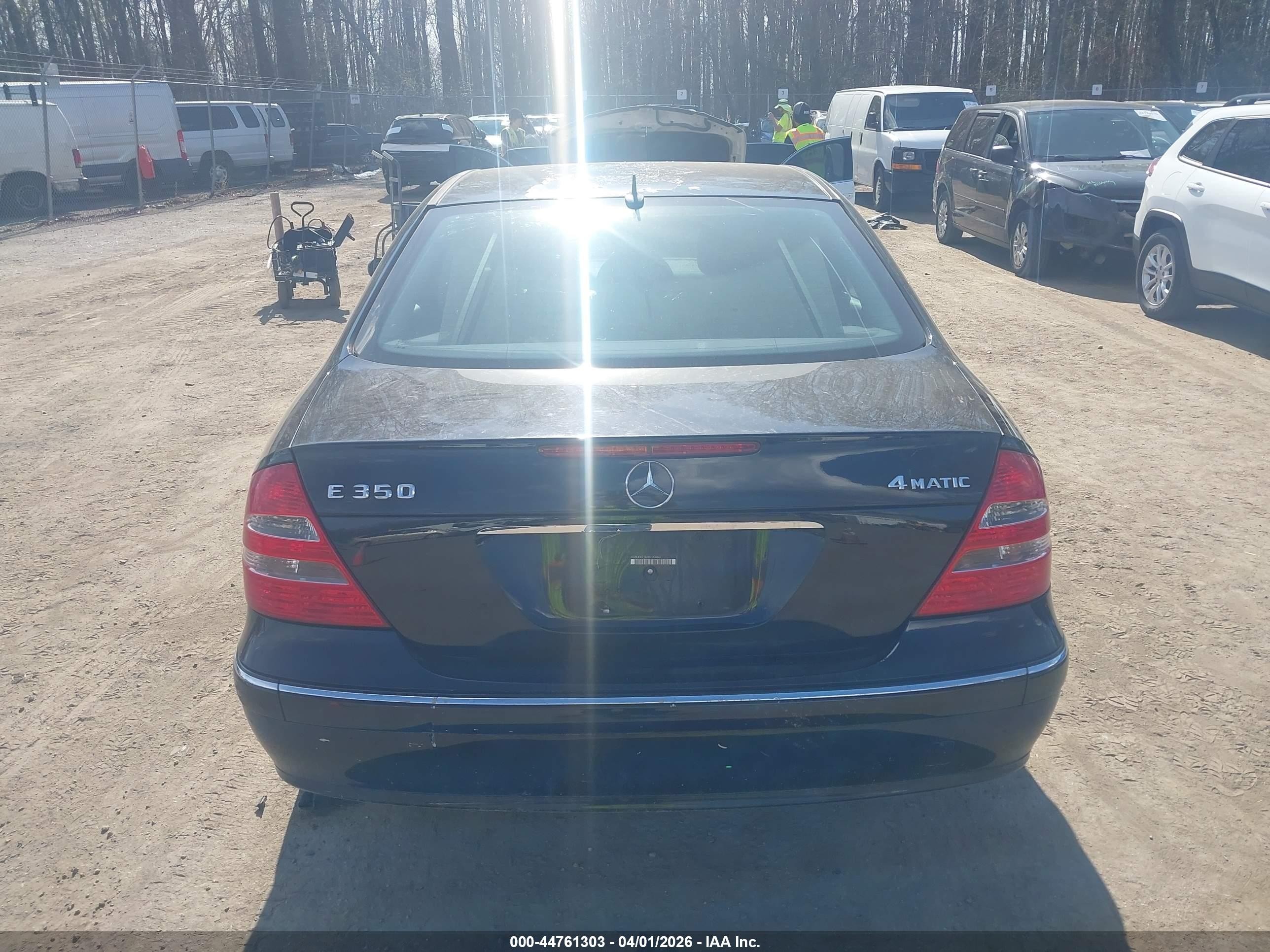 2006 Mercedes-benz E 350 4matic Черный vin: WDBUF87J96X200063