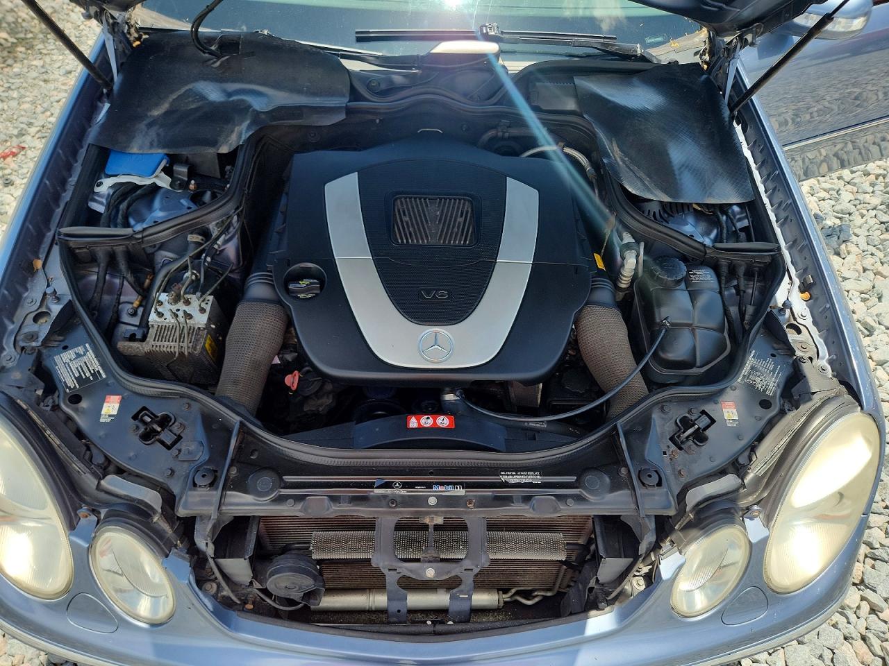 2006 Mercedes-benz E 350 4matic Бирюзовый vin: WDBUF87JX6X185671