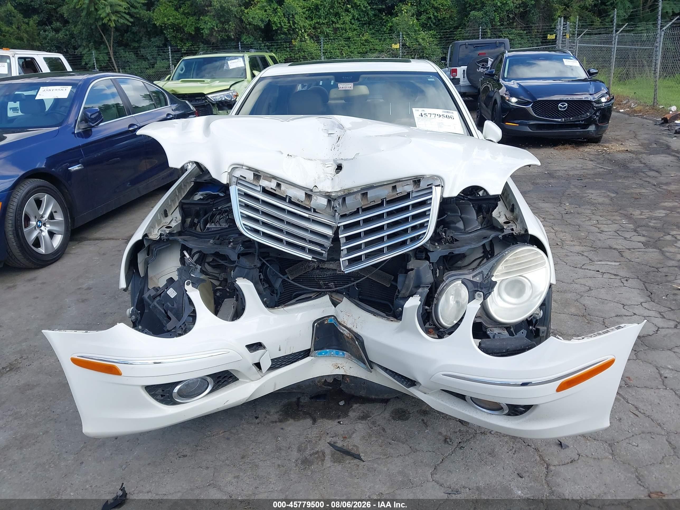 2008 Mercedes-benz E 350 4matic White vin: WDBUF87X08B207004