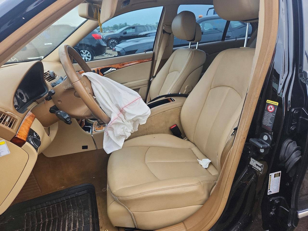 2008 Mercedes-benz E 350 4matic Черный vin: WDBUF87X08B217189