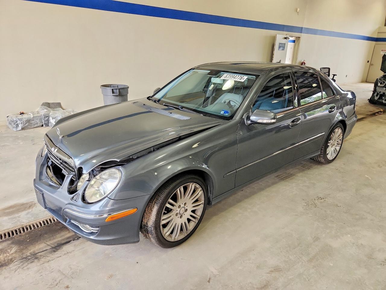 2008 Mercedes-benz E 350 4matic Gray vin: WDBUF87X08B240083