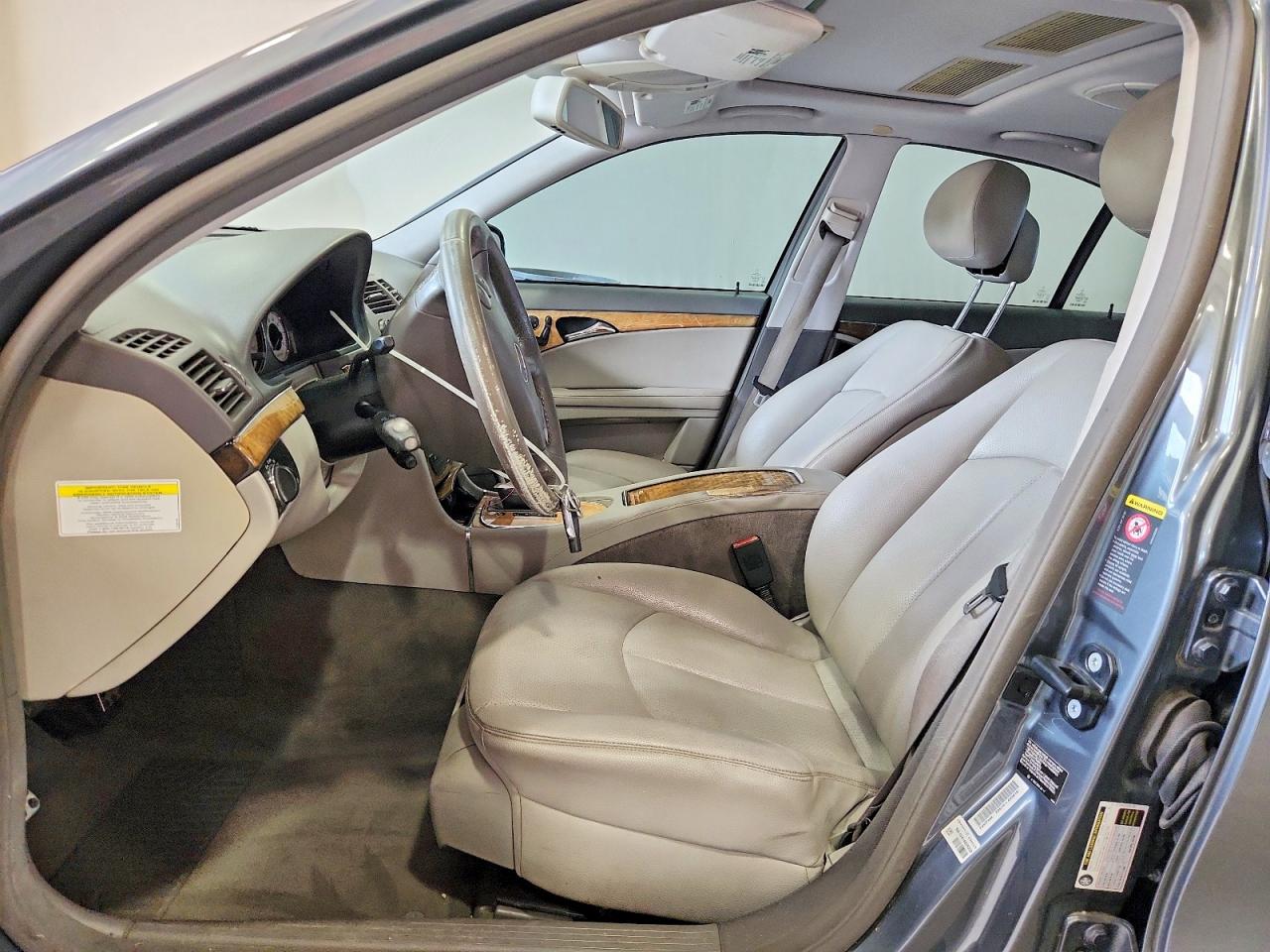 2008 Mercedes-benz E 350 4matic Gray vin: WDBUF87X08B240083
