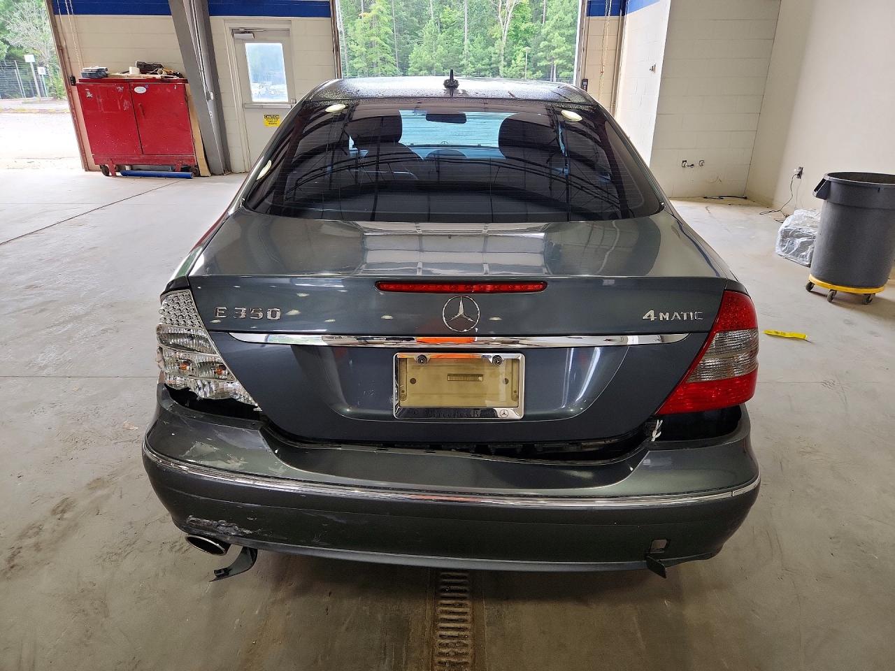 2008 Mercedes-benz E 350 4matic Gray vin: WDBUF87X08B240083