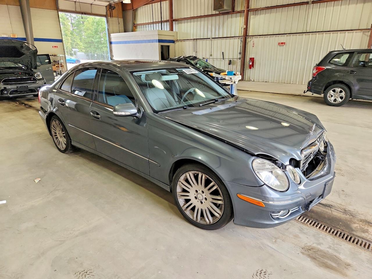 2008 Mercedes-benz E 350 4matic Gray vin: WDBUF87X08B240083