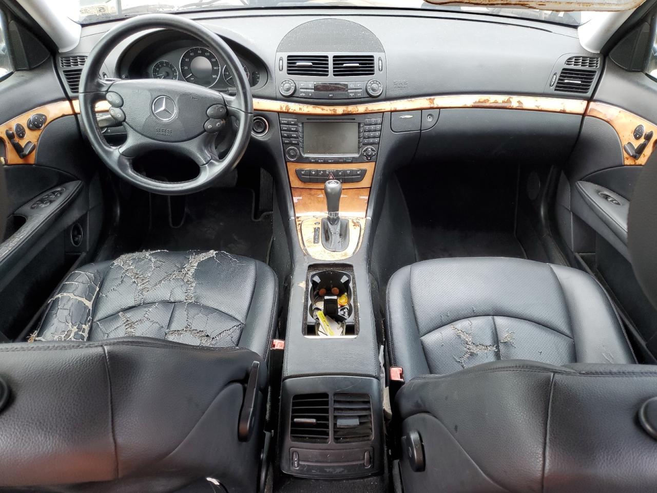 2008 Mercedes-benz E 350 4matic Black vin: WDBUF87X08B255554