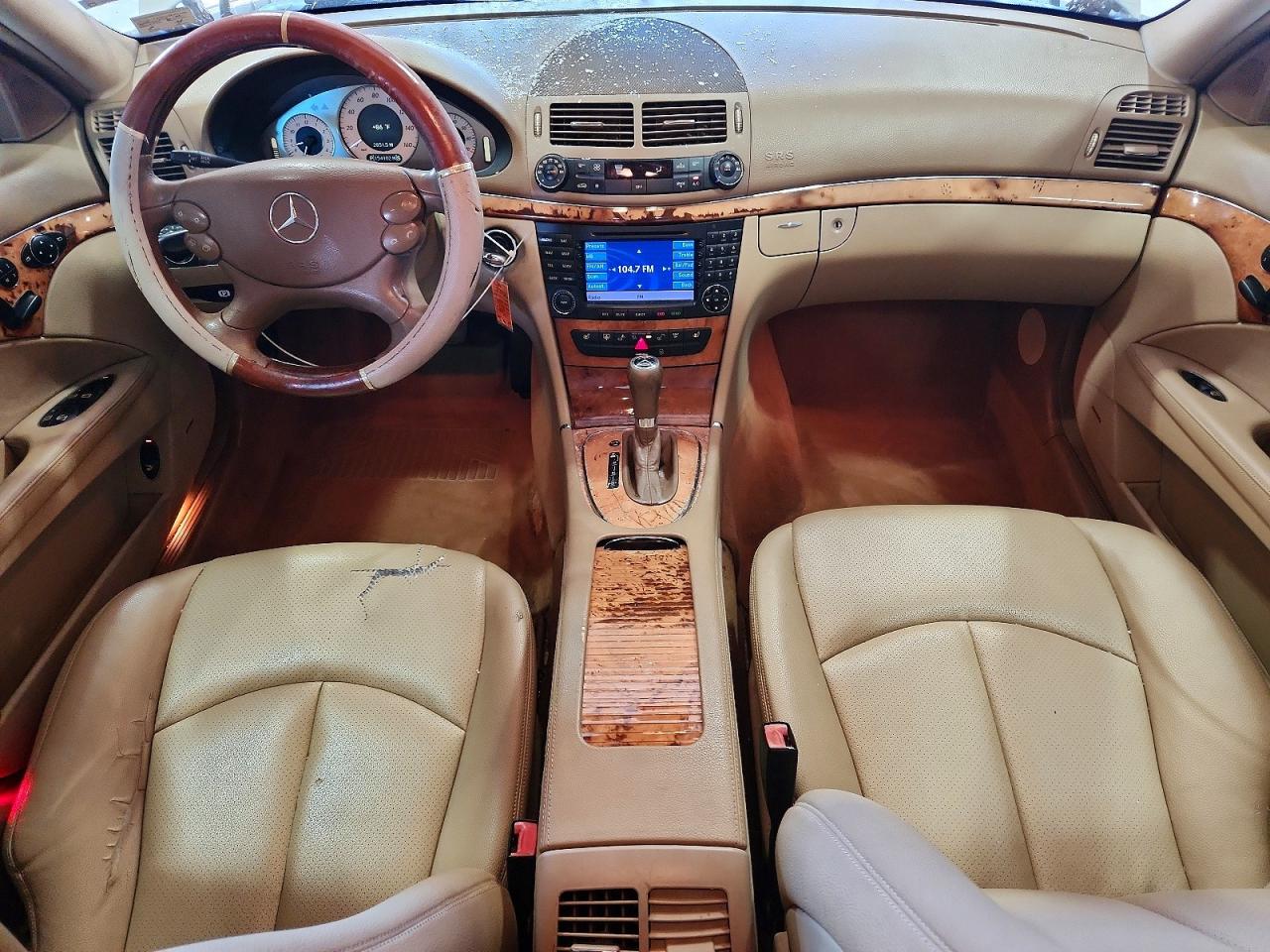 2008 Mercedes-benz E 350 4matic White vin: WDBUF87X08B301299