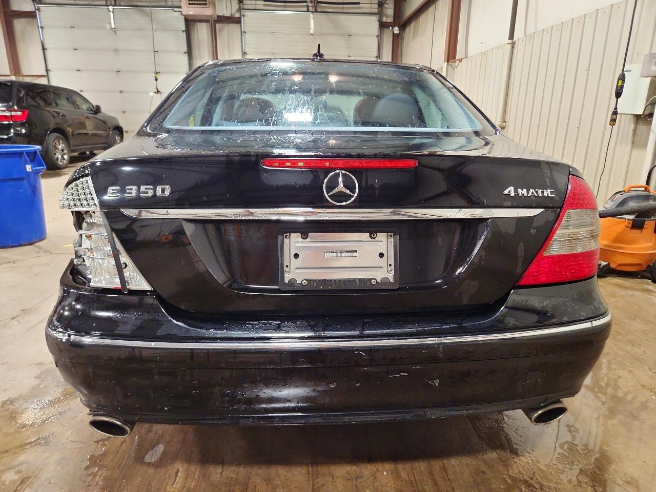 2008 Mercedes-benz E 350 4matic Черный vin: WDBUF87X08B346923