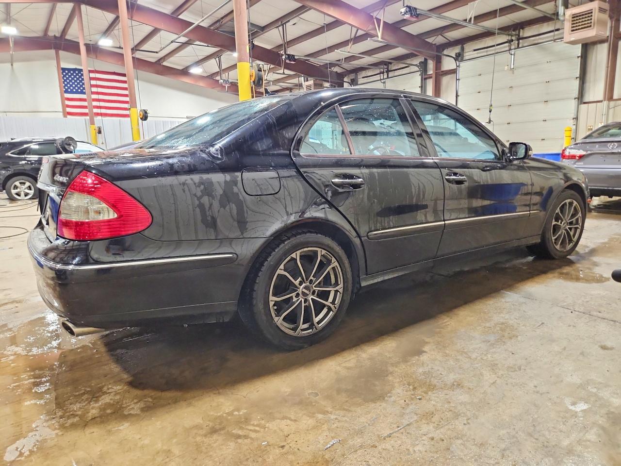 2008 Mercedes-benz E 350 4matic Черный vin: WDBUF87X08B346923