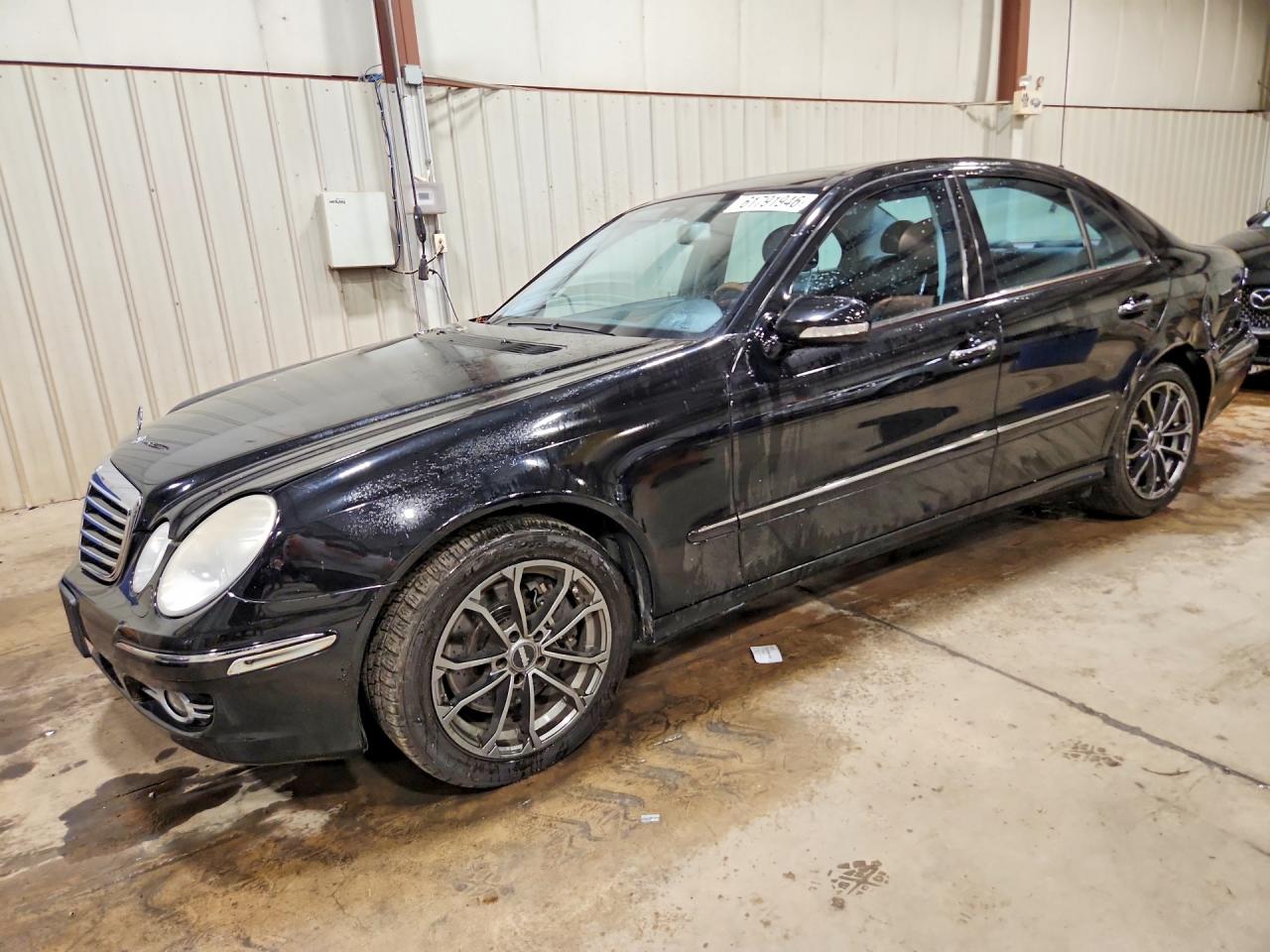 2008 Mercedes-benz E 350 4matic Черный vin: WDBUF87X08B346923
