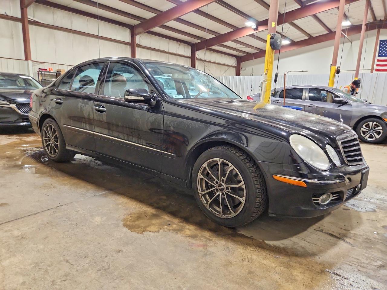 2008 Mercedes-benz E 350 4matic Черный vin: WDBUF87X08B346923