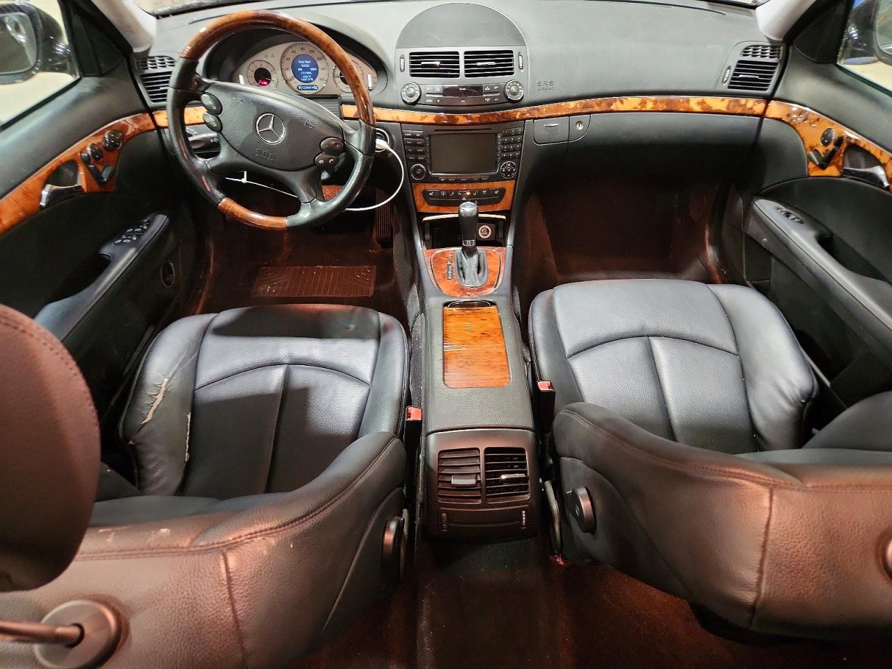 2008 Mercedes-benz E 350 4matic Черный vin: WDBUF87X08B346923