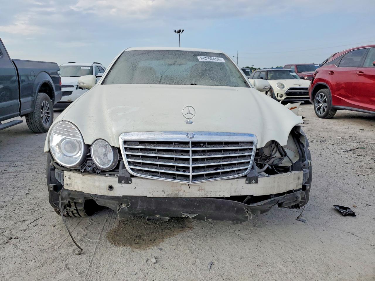 2008 Mercedes-benz E 350 4matic Белый vin: WDBUF87X18B307807