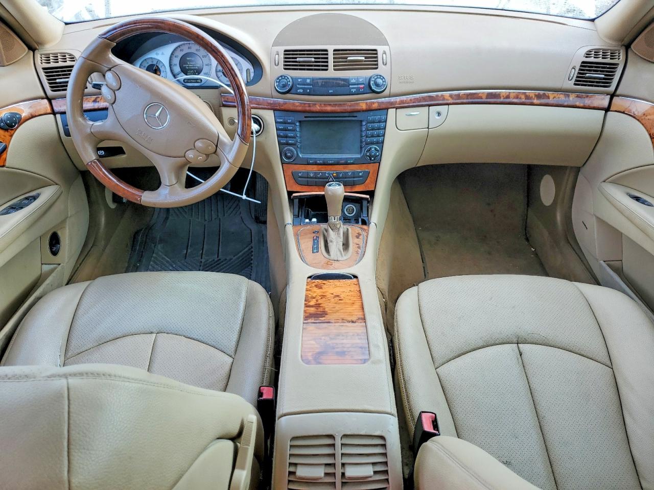 2008 Mercedes-benz E 350 4matic Белый vin: WDBUF87X18B307807