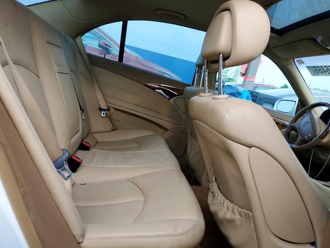 2008 Mercedes-benz E 350 4matic Белый vin: WDBUF87X18B307807