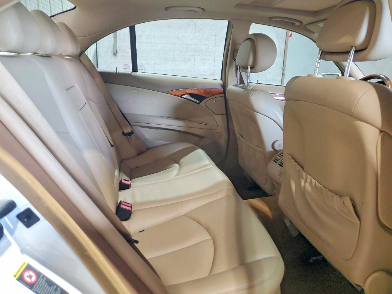 2008 Mercedes-benz E 350 4matic White vin: WDBUF87X18B315650