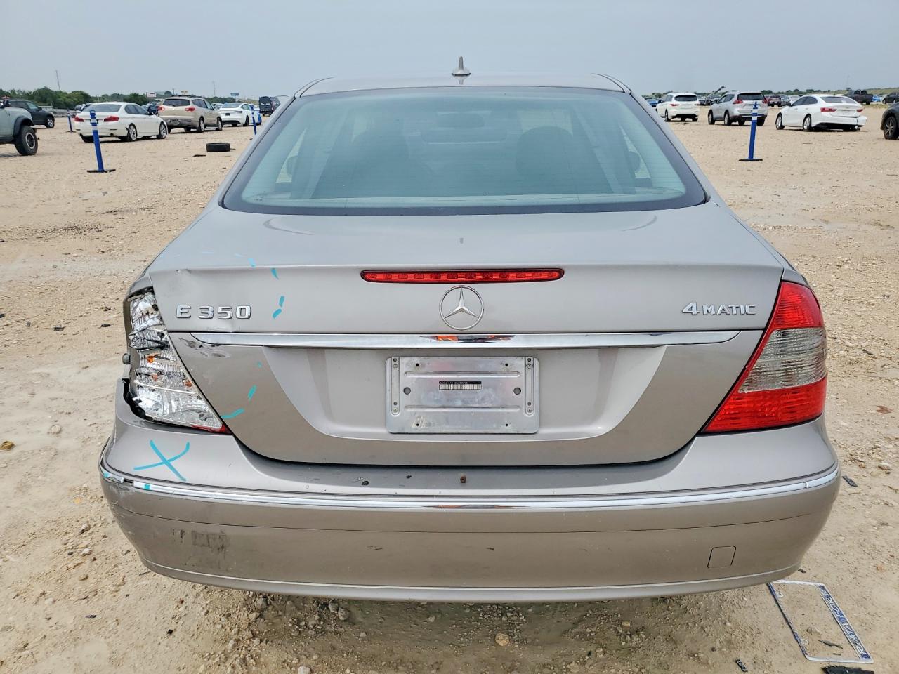 2008 Mercedes-benz E 350 4matic Gray vin: WDBUF87X18B350494