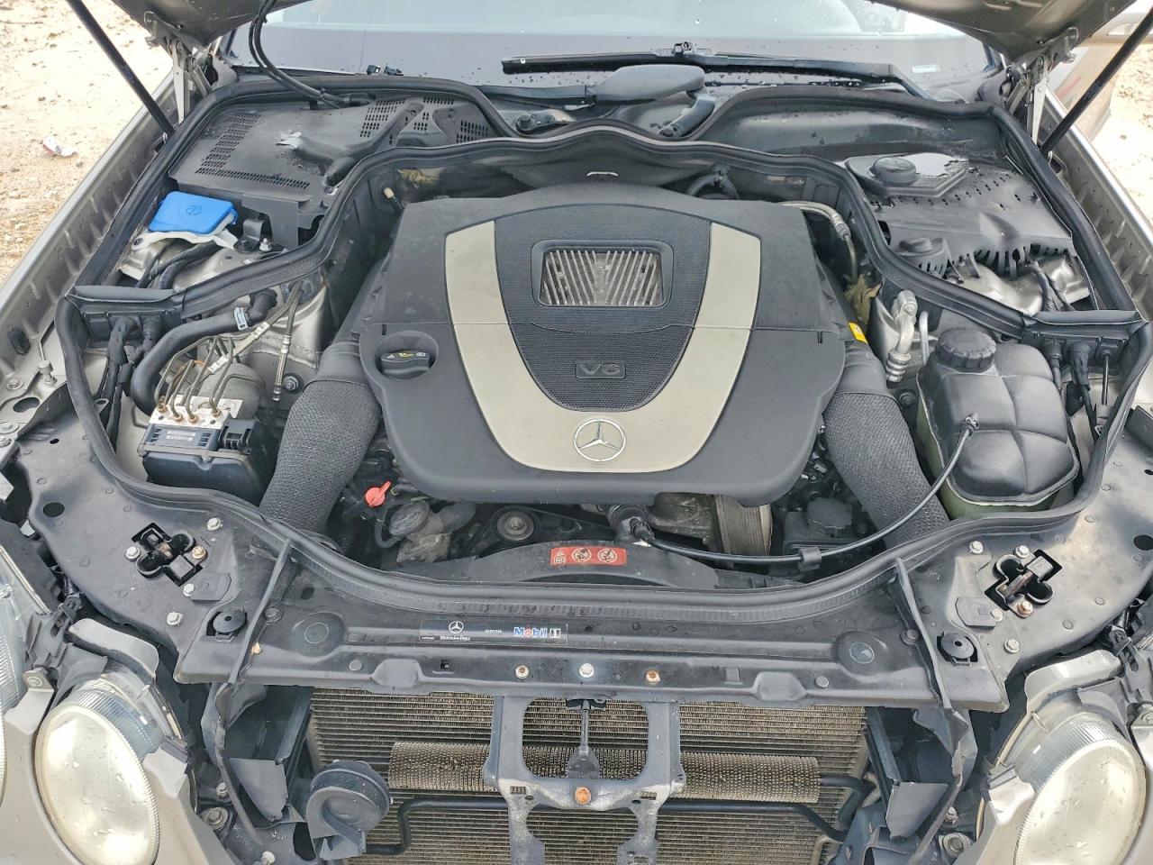 2008 Mercedes-benz E 350 4matic Gray vin: WDBUF87X18B350494