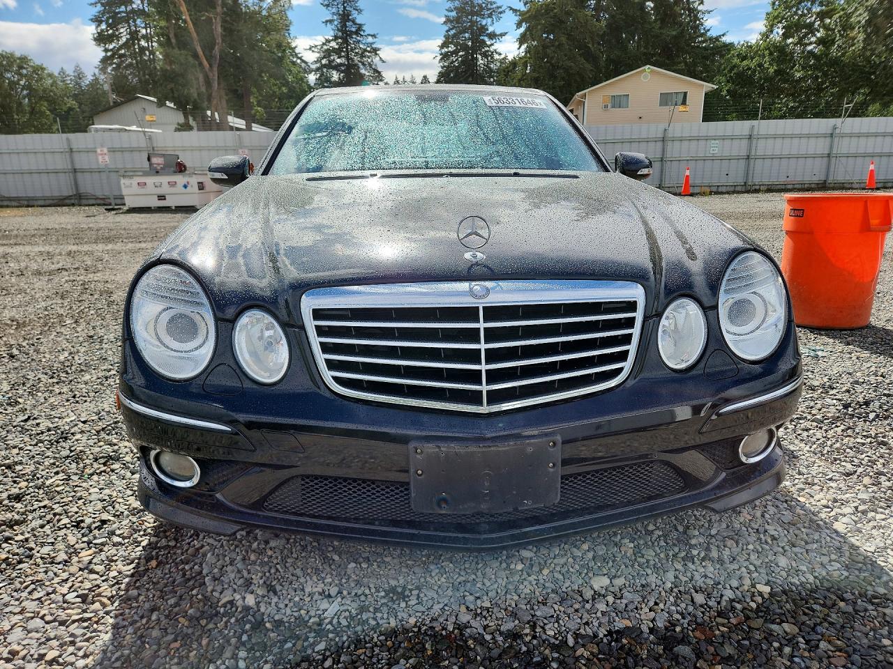 2009 Mercedes-benz E 350 4matic Черный vin: WDBUF87X19B385893