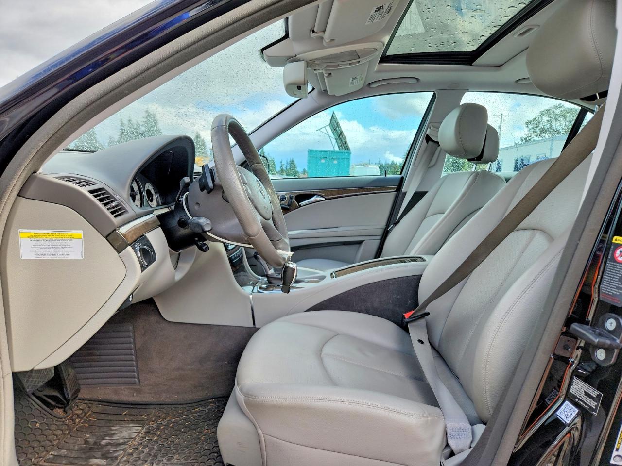 2009 Mercedes-benz E 350 4matic Черный vin: WDBUF87X19B385893