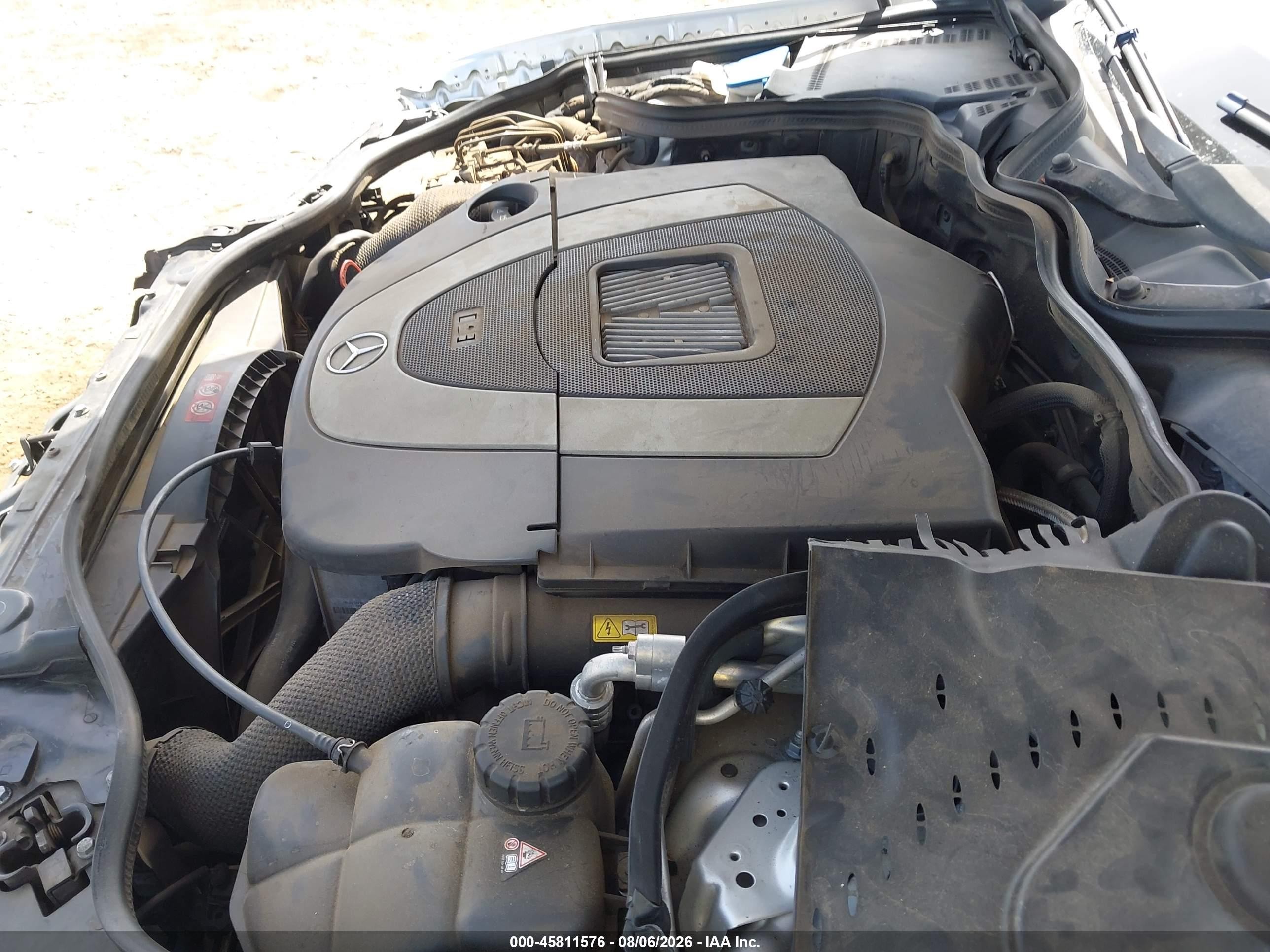 2009 Mercedes-benz E 350 4matic Серый vin: WDBUF87X19B386459