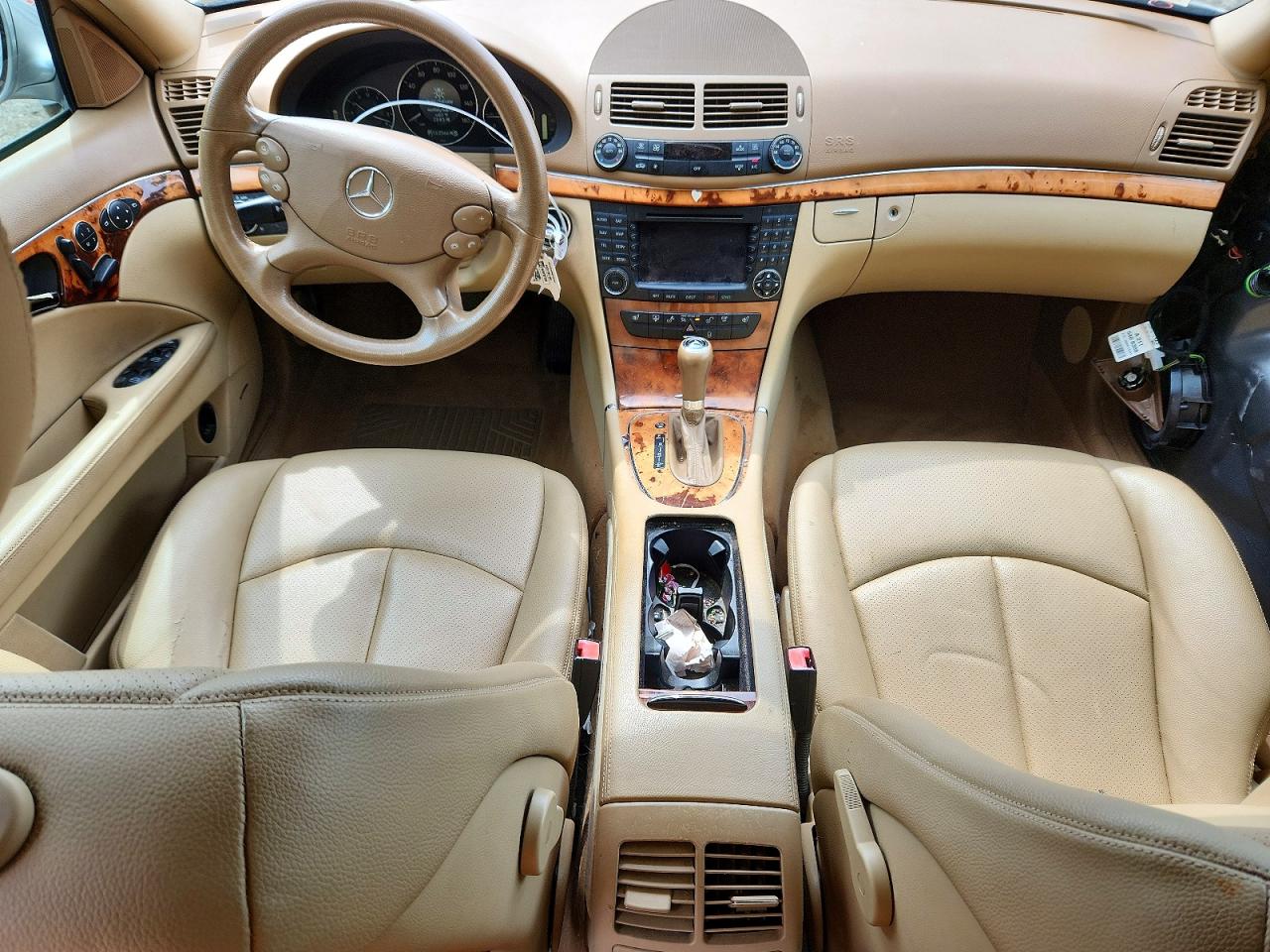 2008 Mercedes-benz E 350 4matic Gray vin: WDBUF87X28B202614