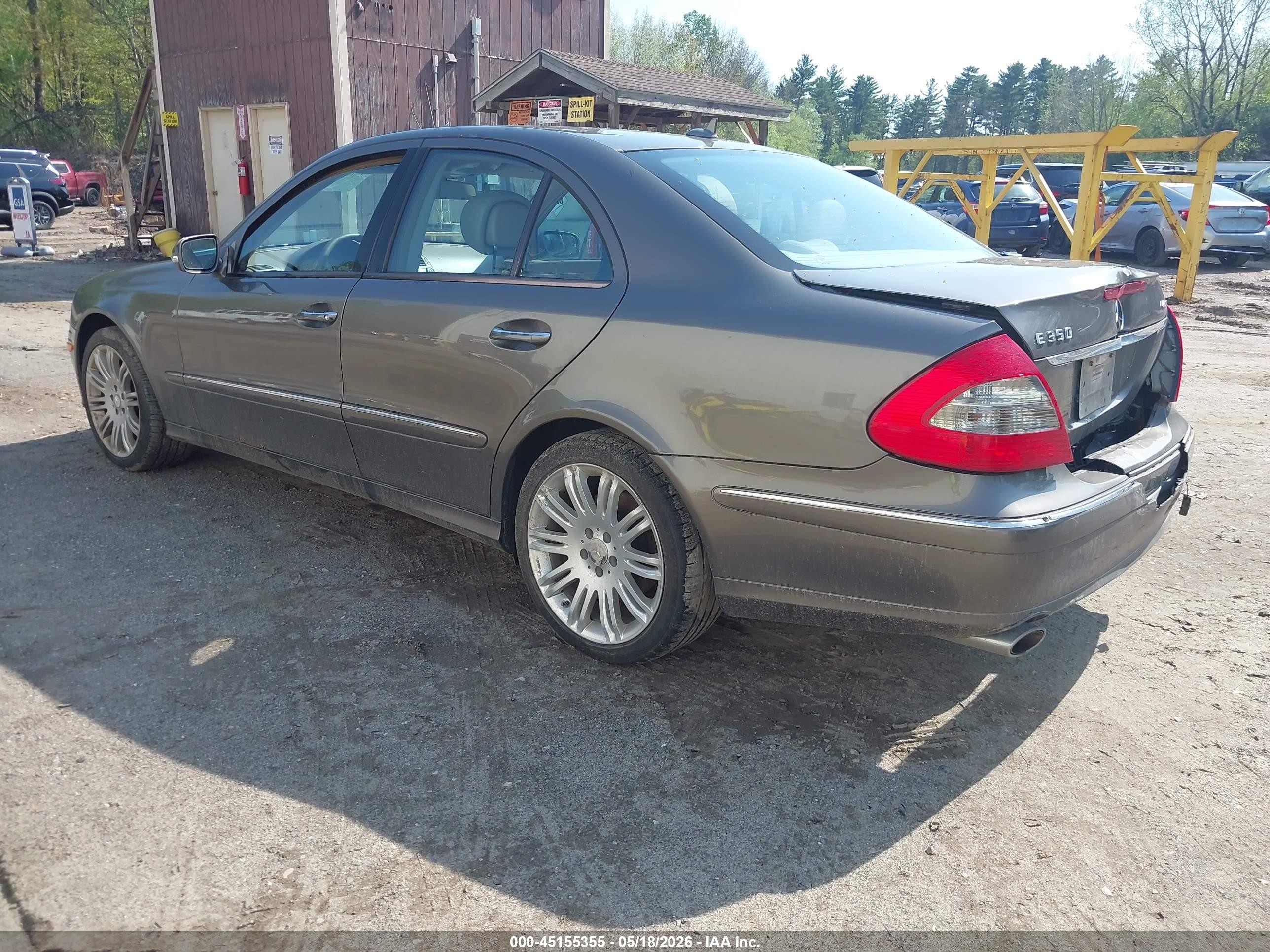 2008 Mercedes-benz E 350 4matic Коричневый vin: WDBUF87X28B289303