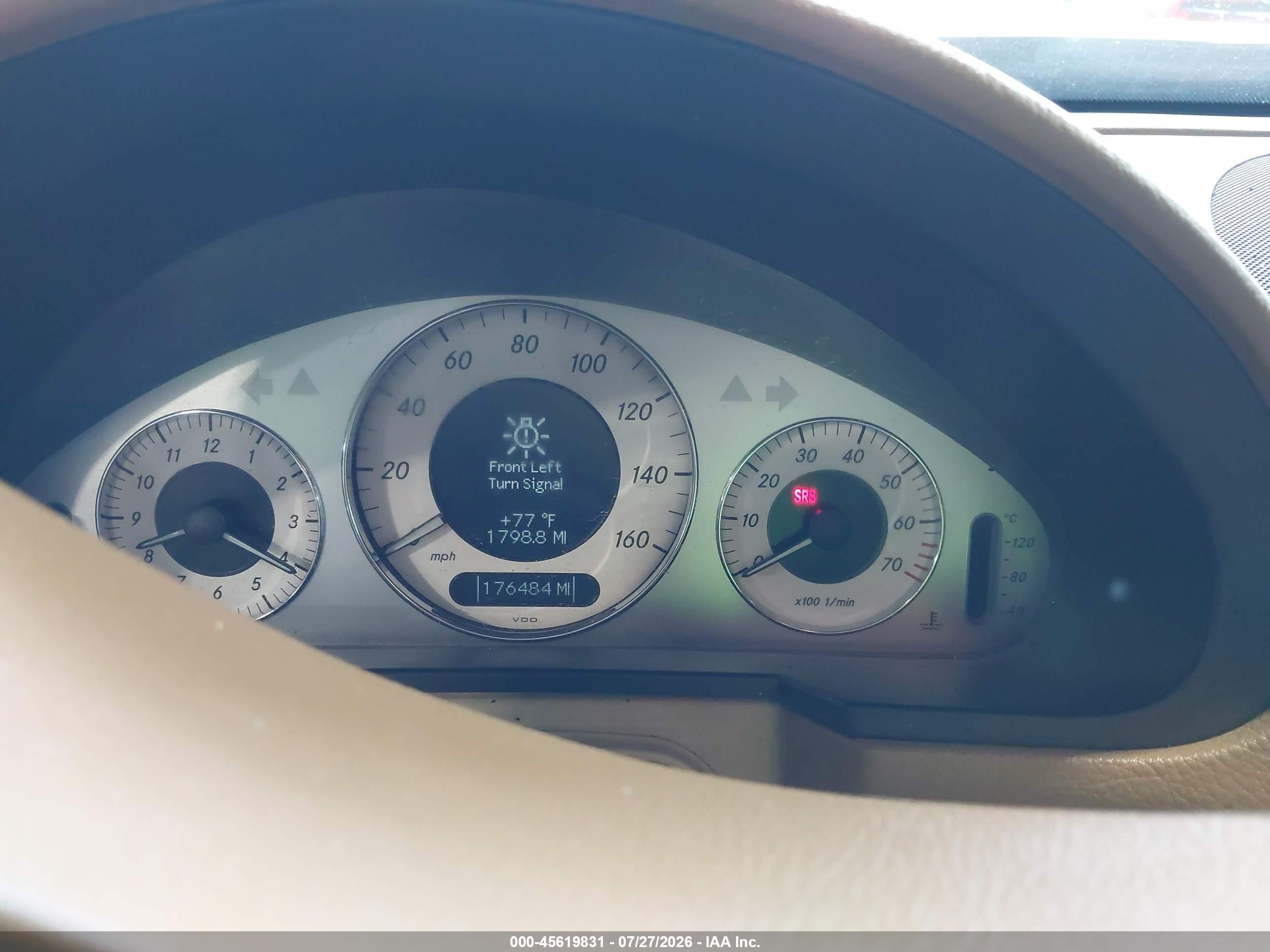 2008 Mercedes-benz E 350 4matic Dark Blue vin: WDBUF87X38B220541