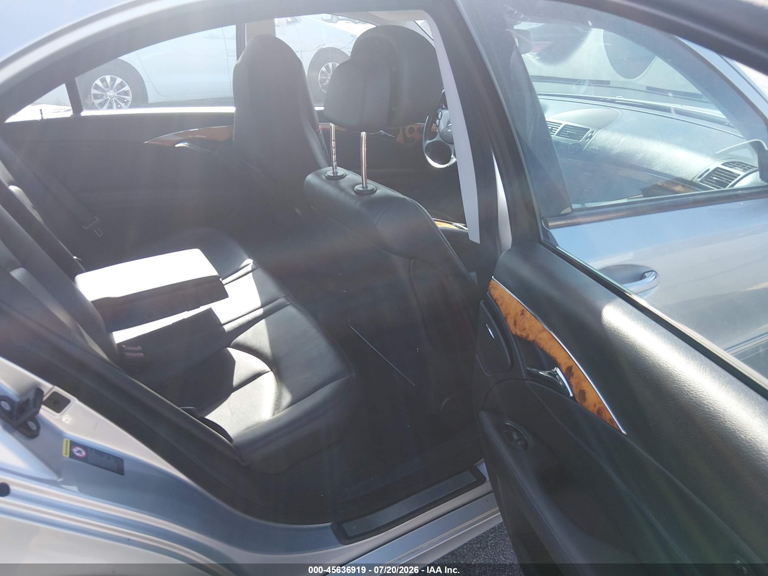 2008 Mercedes-benz E 350 4matic Silver vin: WDBUF87X38B225304