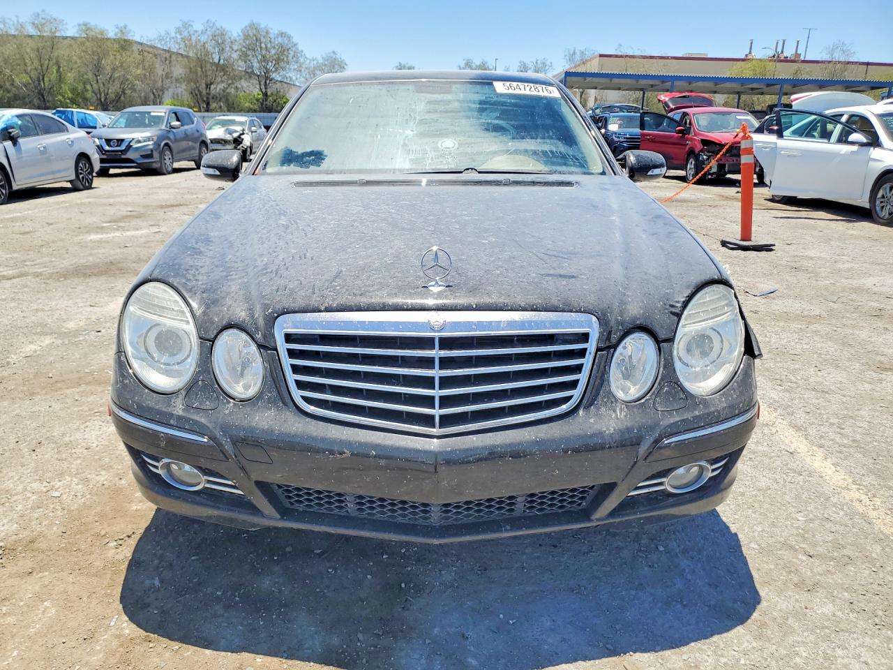 2008 Mercedes-benz E 350 4matic Black vin: WDBUF87X38B346754