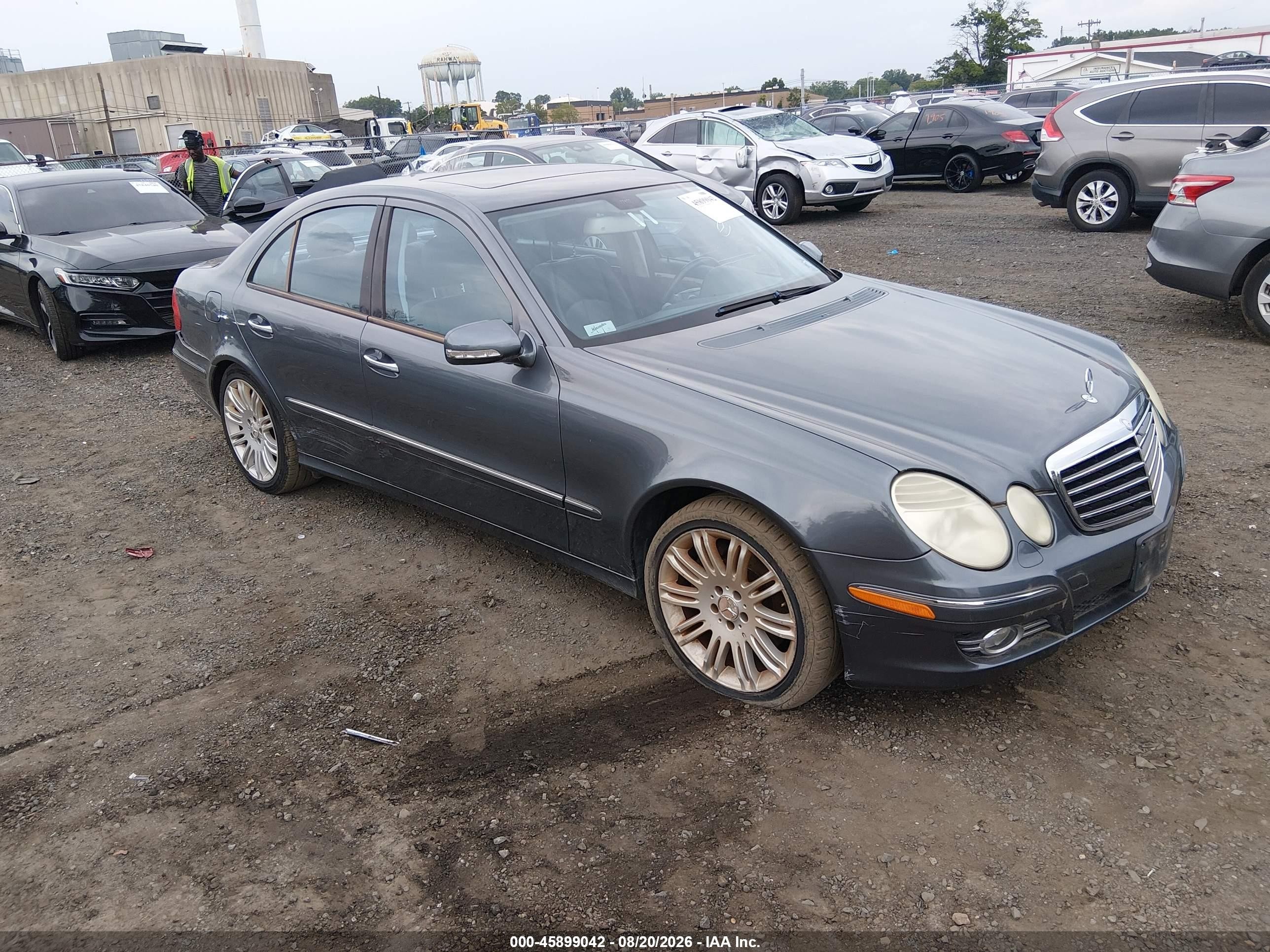 2007 Mercedes-benz E 350 4matic Light Blue vin: WDBUF87X47B142544
