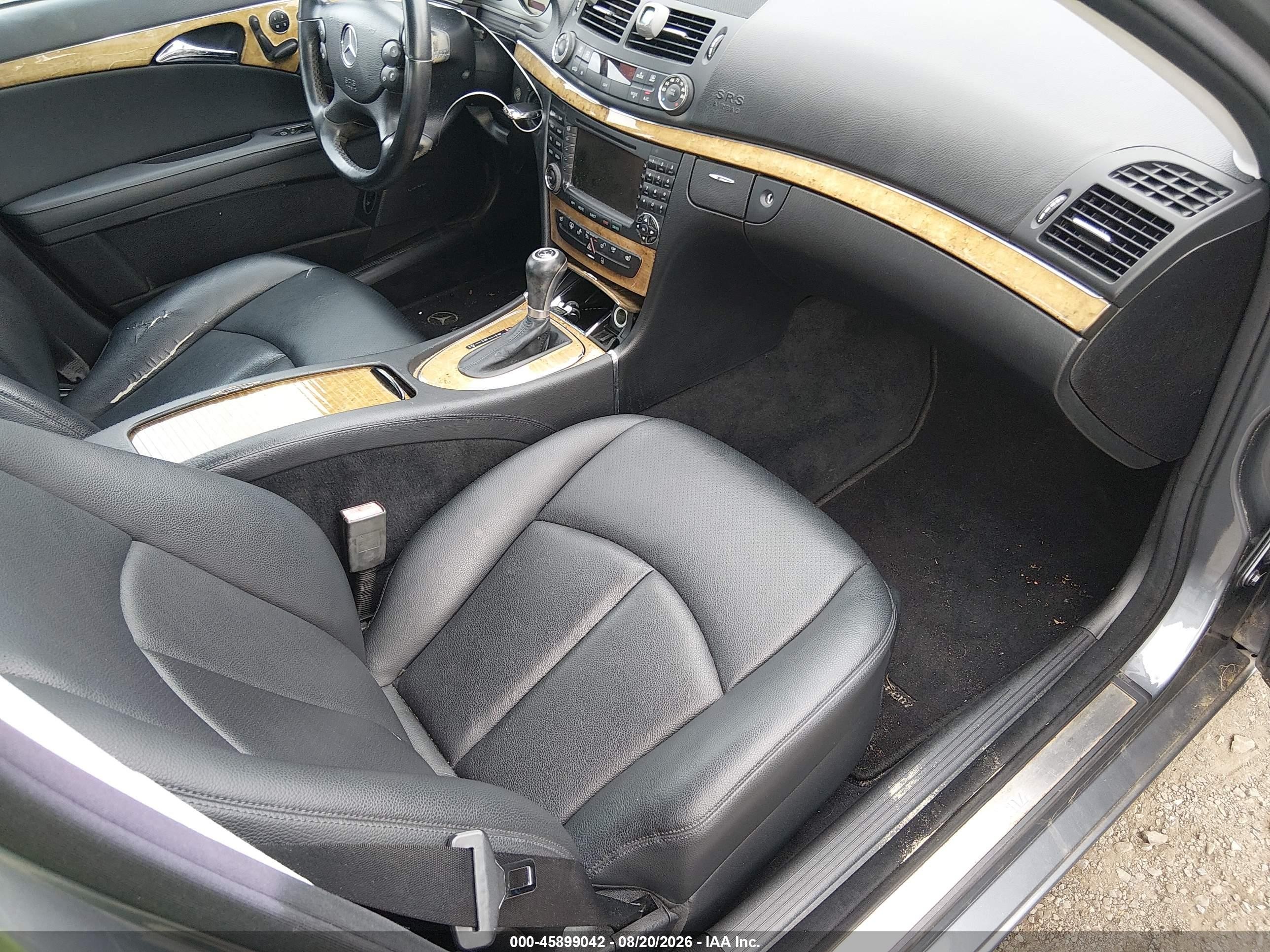 2007 Mercedes-benz E 350 4matic Light Blue vin: WDBUF87X47B142544