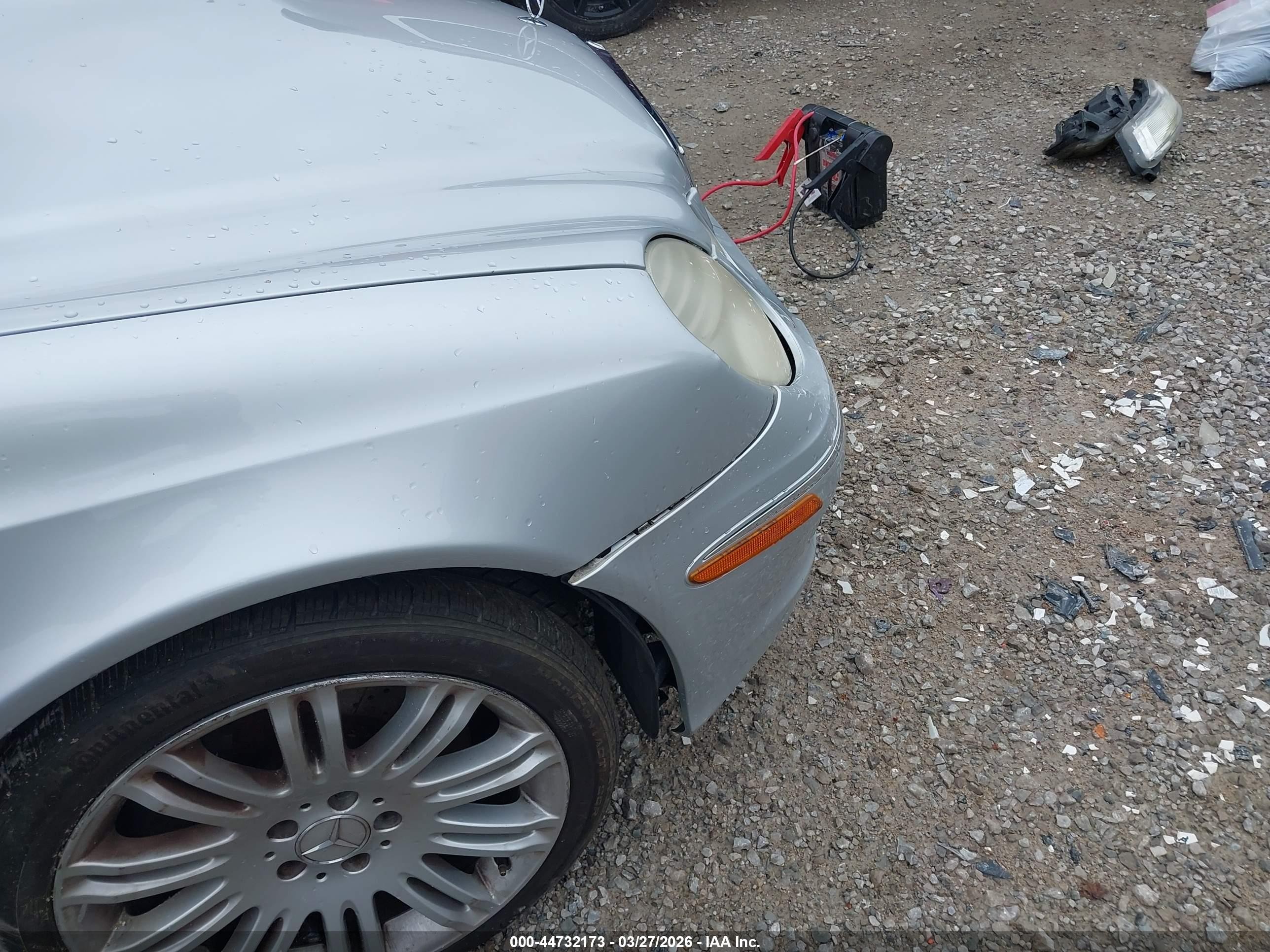 2007 Mercedes-benz E 350 4matic Серебряный vin: WDBUF87X47B161773