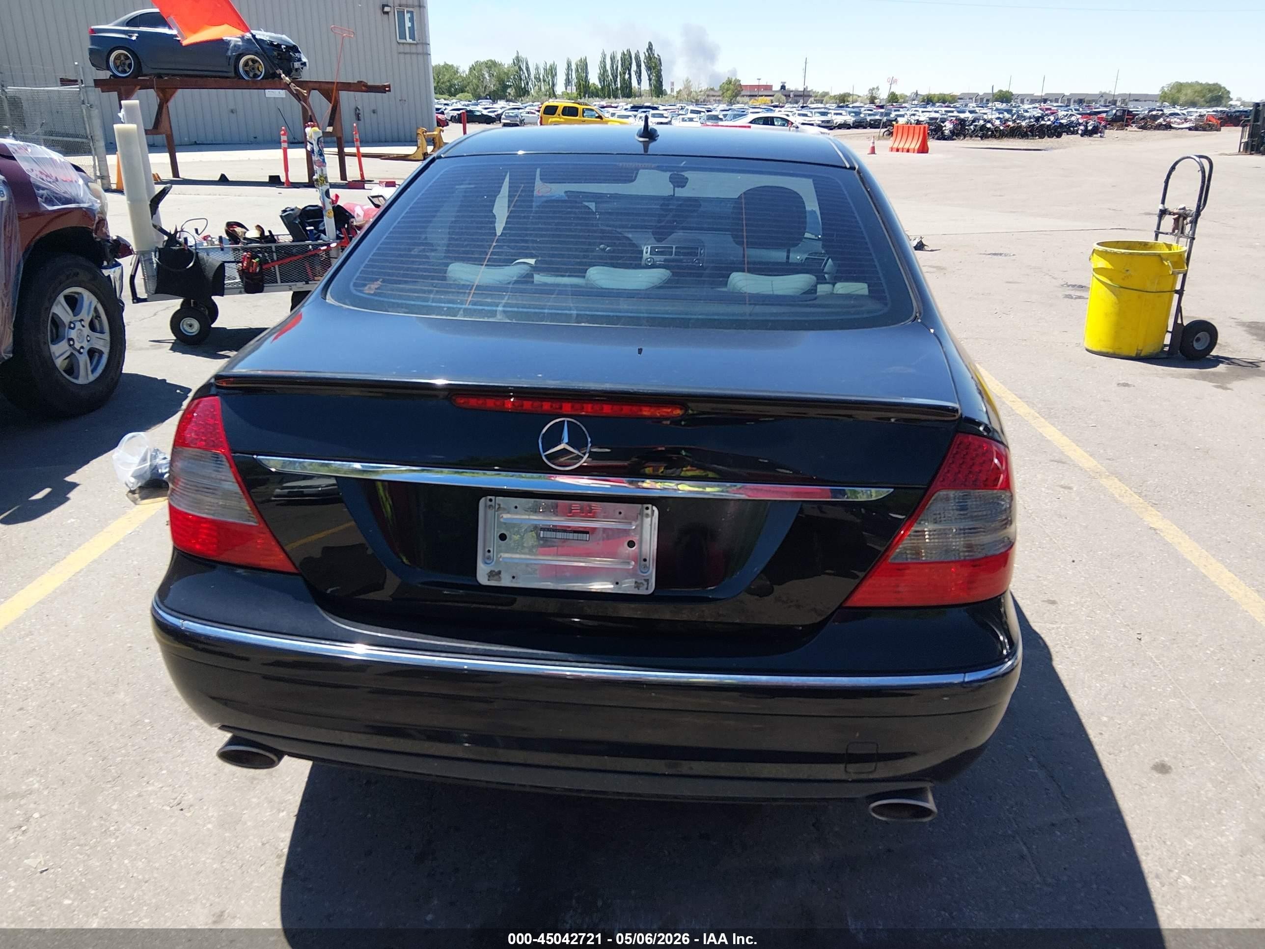 2009 Mercedes-benz E 350 4matic Черный vin: WDBUF87X49B424895